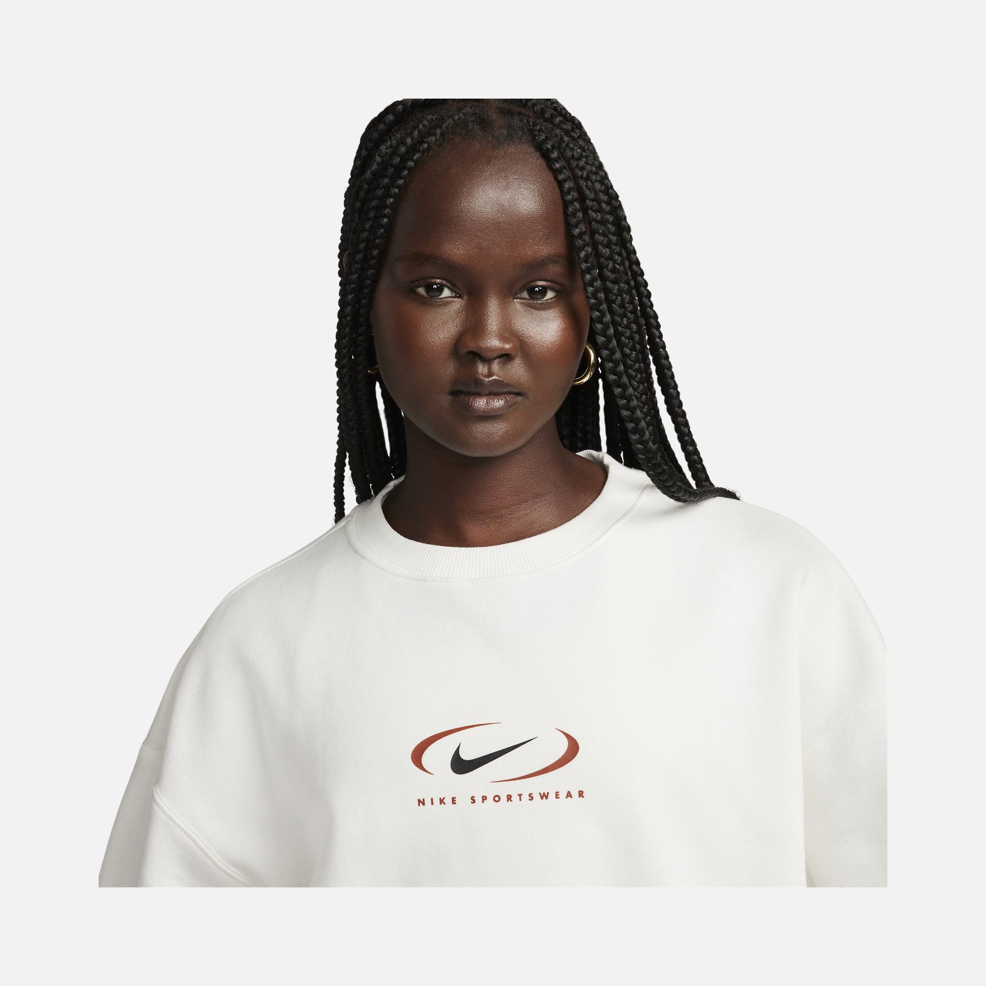 Nike Sportswear Phoenix Fleece Oversized Crew-Neck Kadın Sweatshirt