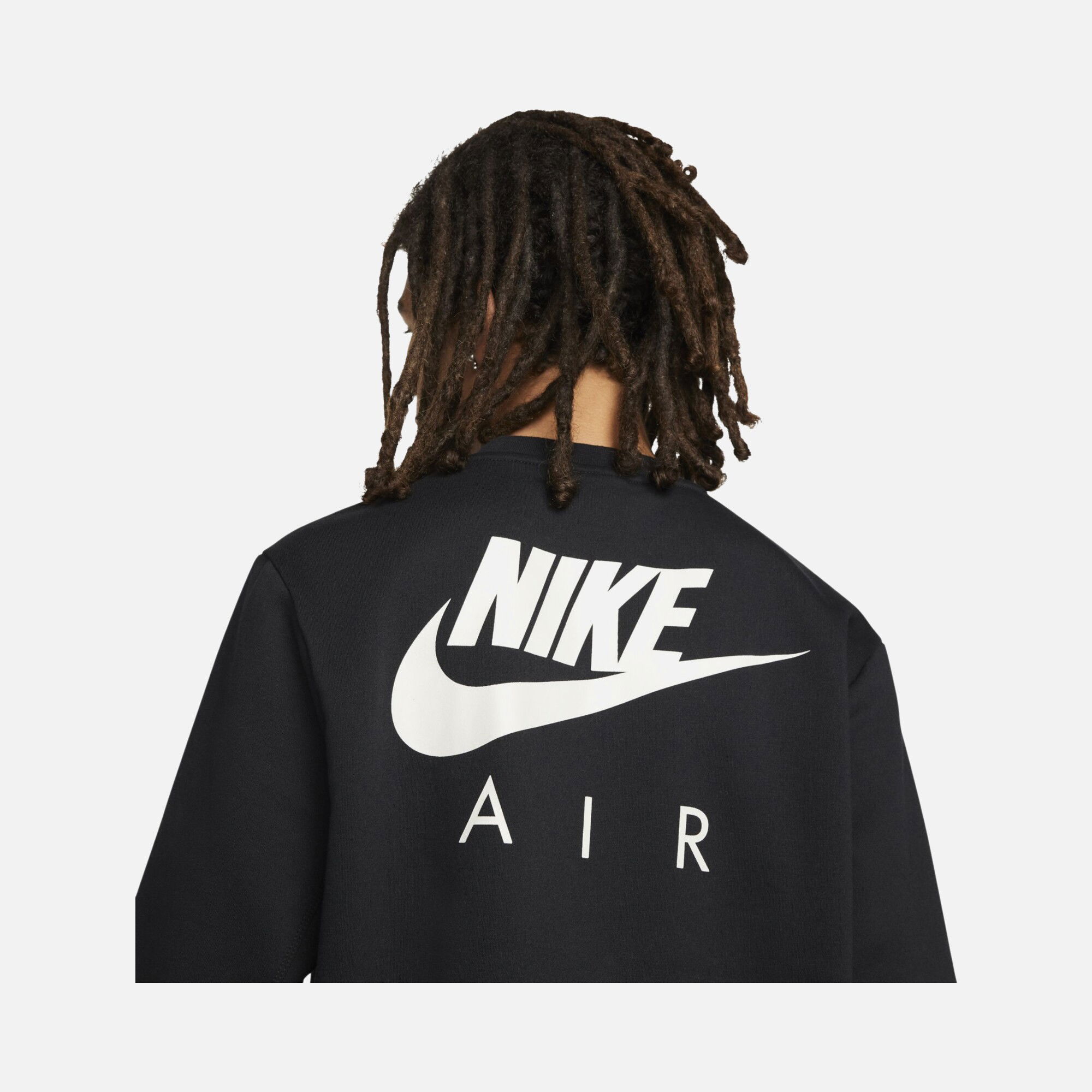 Nike Sportswear Air Brushed-Back Fleece Erkek Sweatshirt