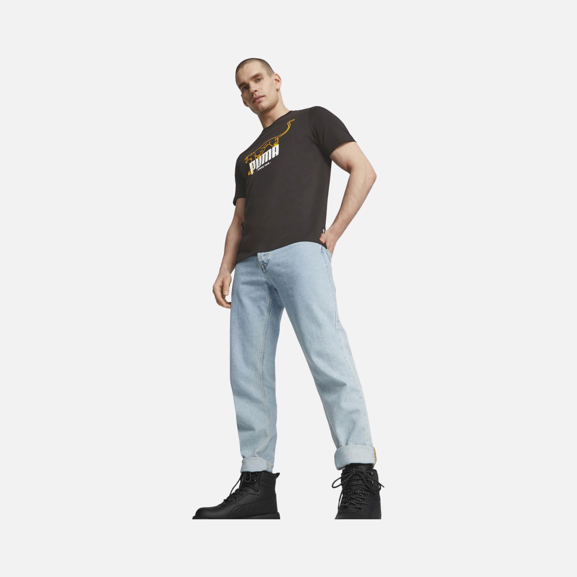 Puma Sportswear Graphics Animal Short-Sleeve Erkek Tişört