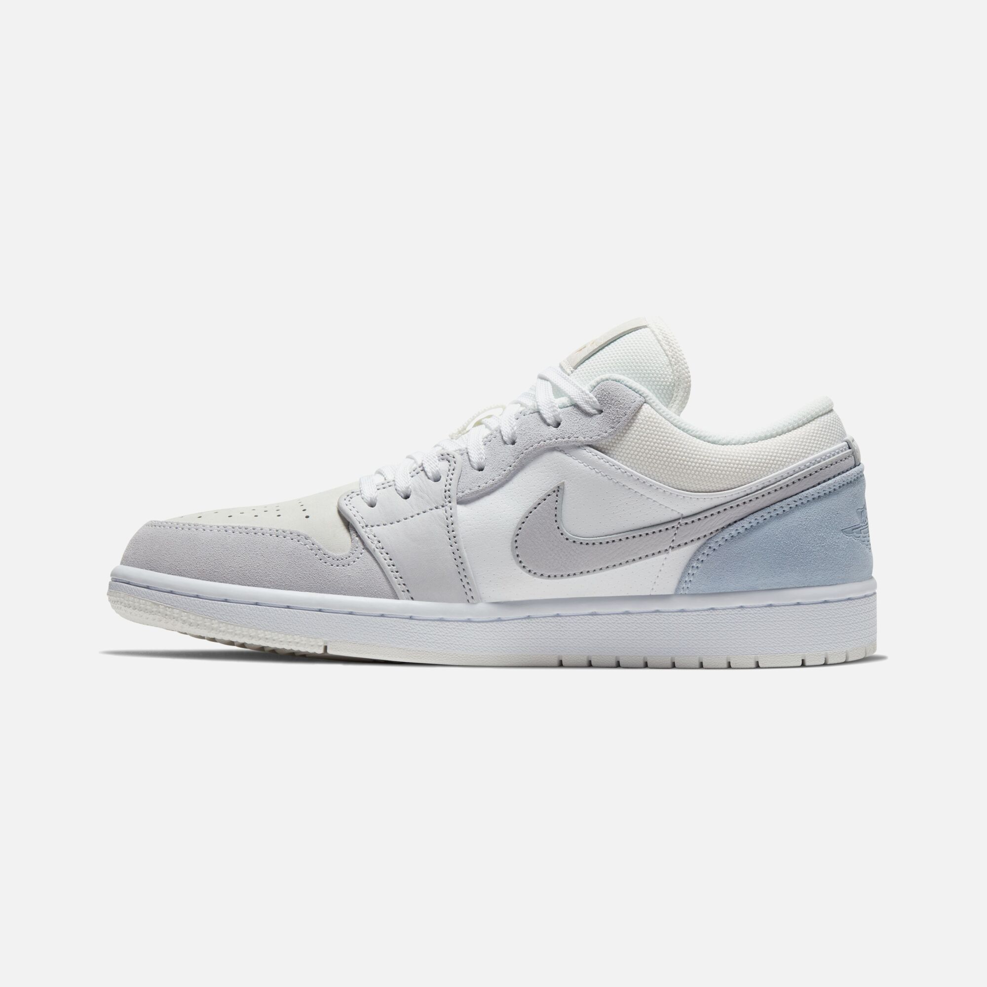 Nike Air Jordan 1 Low ''Leather and Suede Upper'' Erkek Spor Ayakkabı