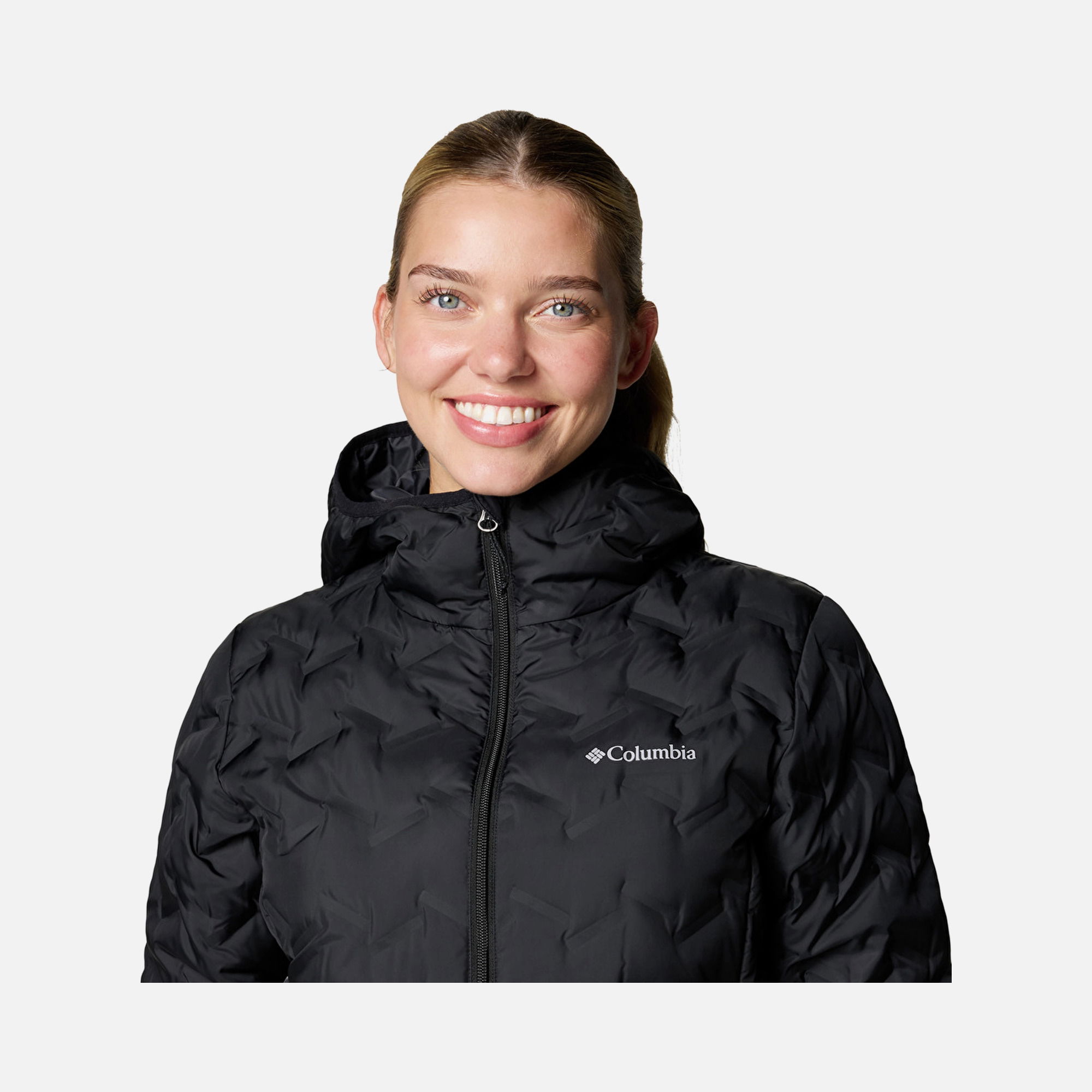 Columbia Delta Ridge II 650 Filled Down Full-Zip Hoodie Kadın Mont