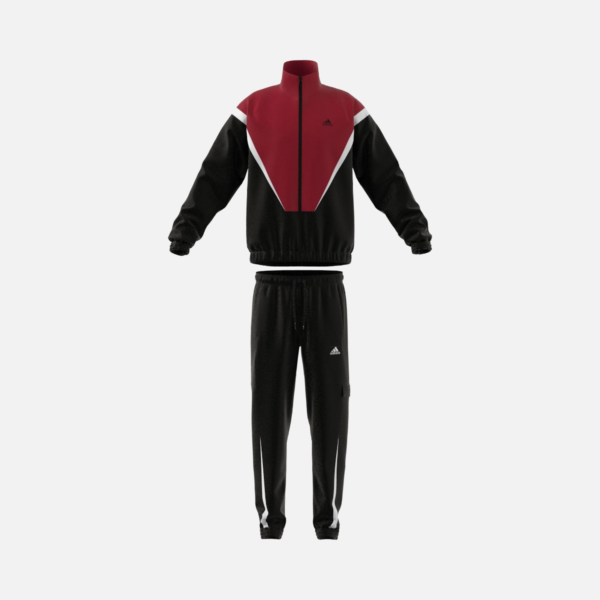 adidas Sportswear Woven Non-Hooded  Full-Zip Erkek Eşofman Takımı