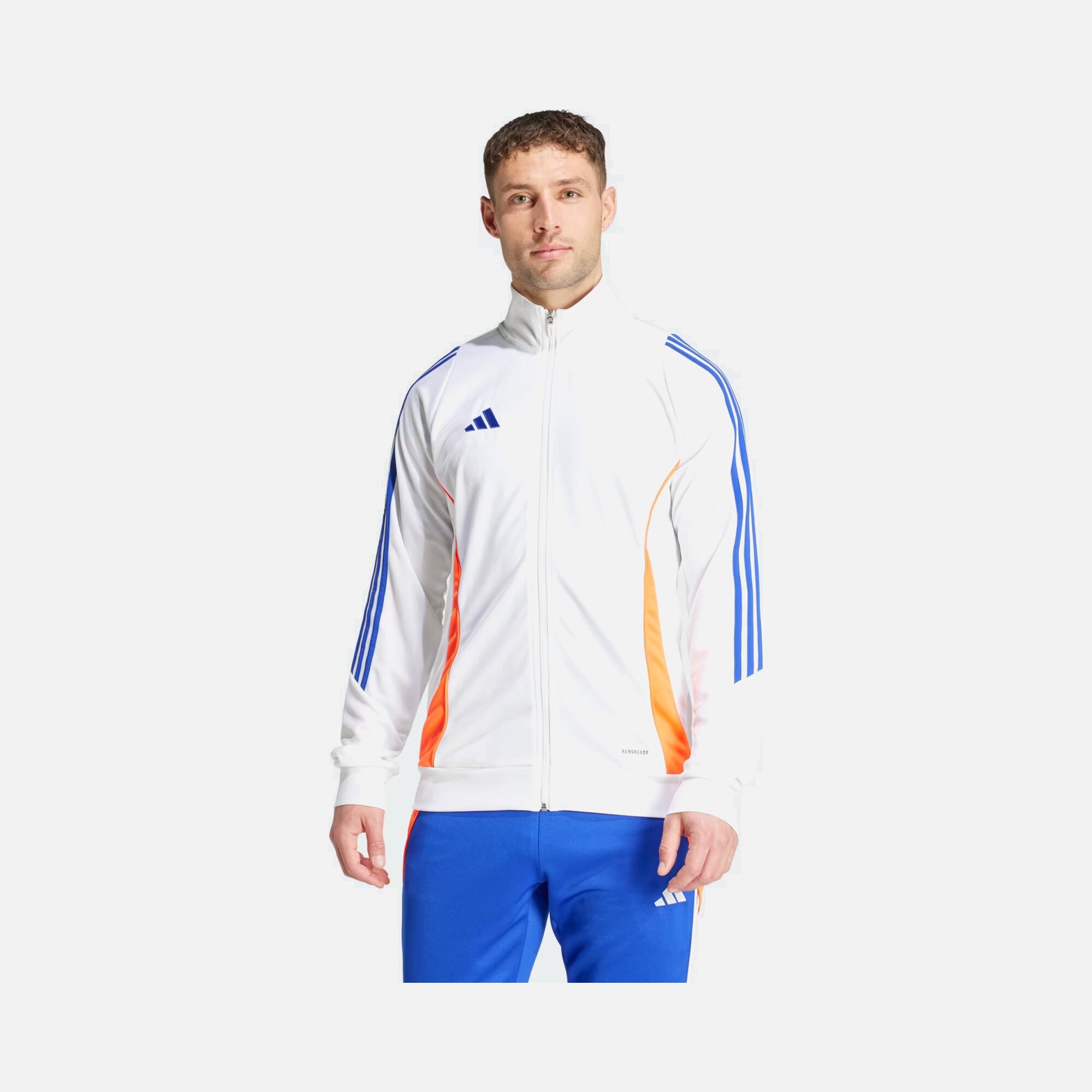 adidas Tiro 24 Full-Zip 3-Stripes Erkek Sweatshirt
