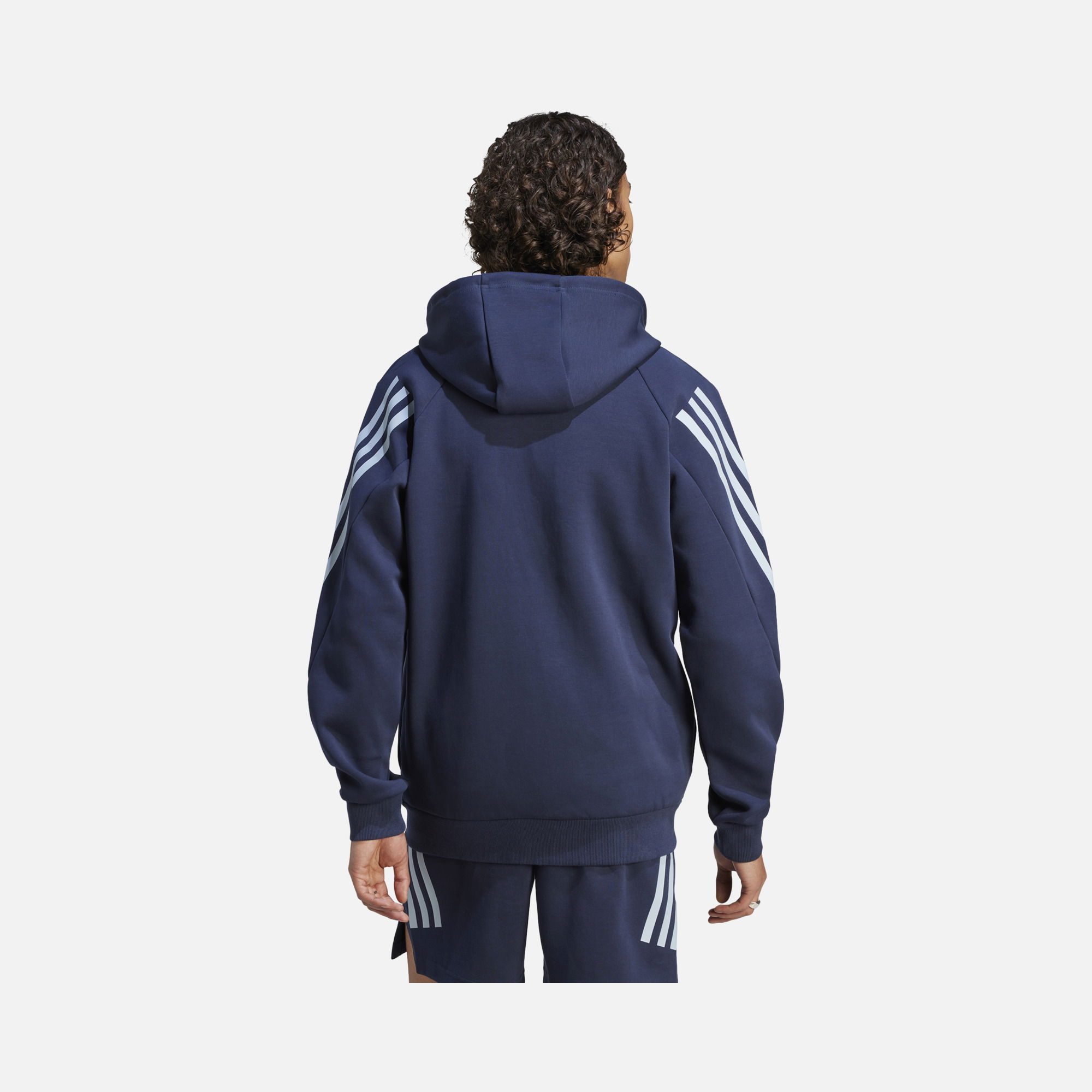 adidas Sportswear Future Icons FW23 3-Stripes Full-Zip Hoodie Erkek Sweatshirt