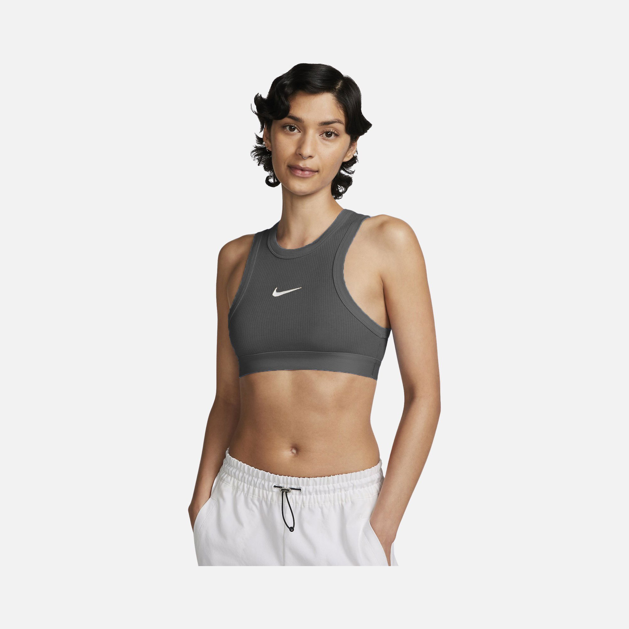Nike Sportswear Trend Crop Ribbed Kadın Atlet