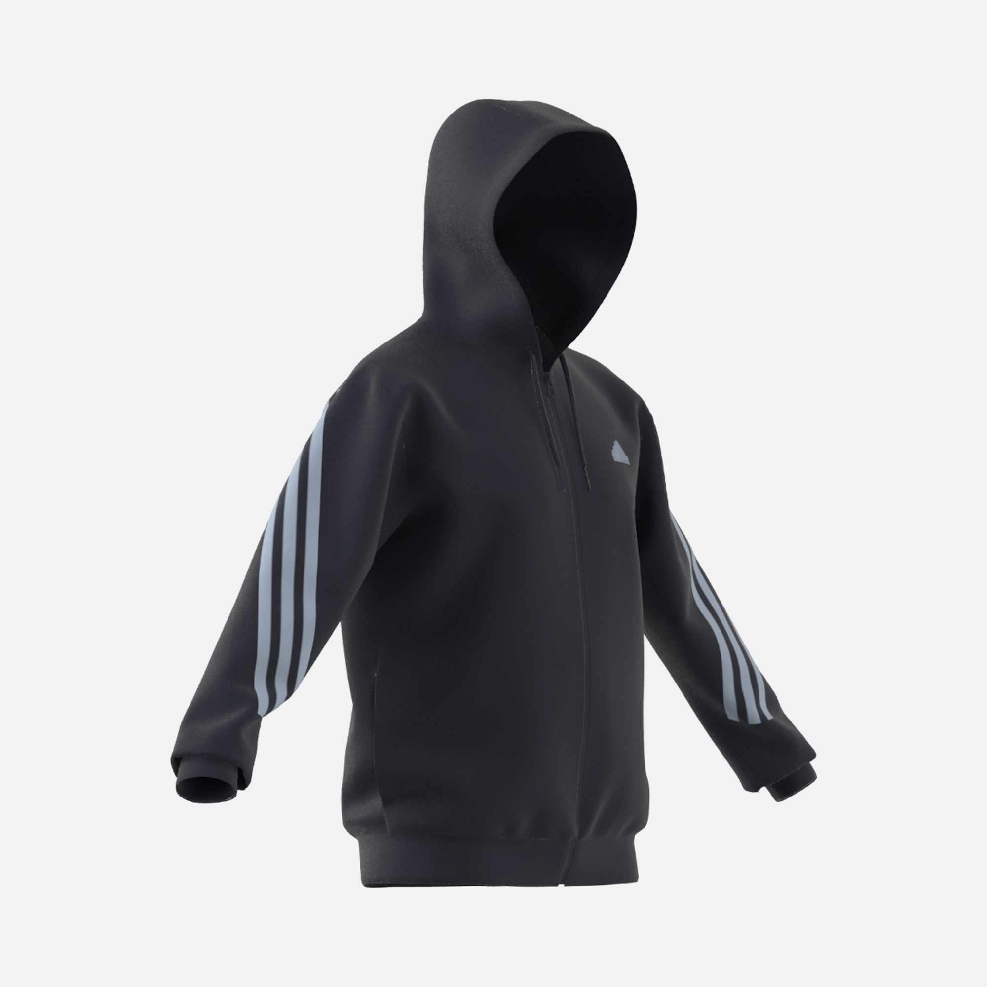 adidas Sportswear Future Icons FW23 3-Stripes Full-Zip Hoodie Erkek Sweatshirt