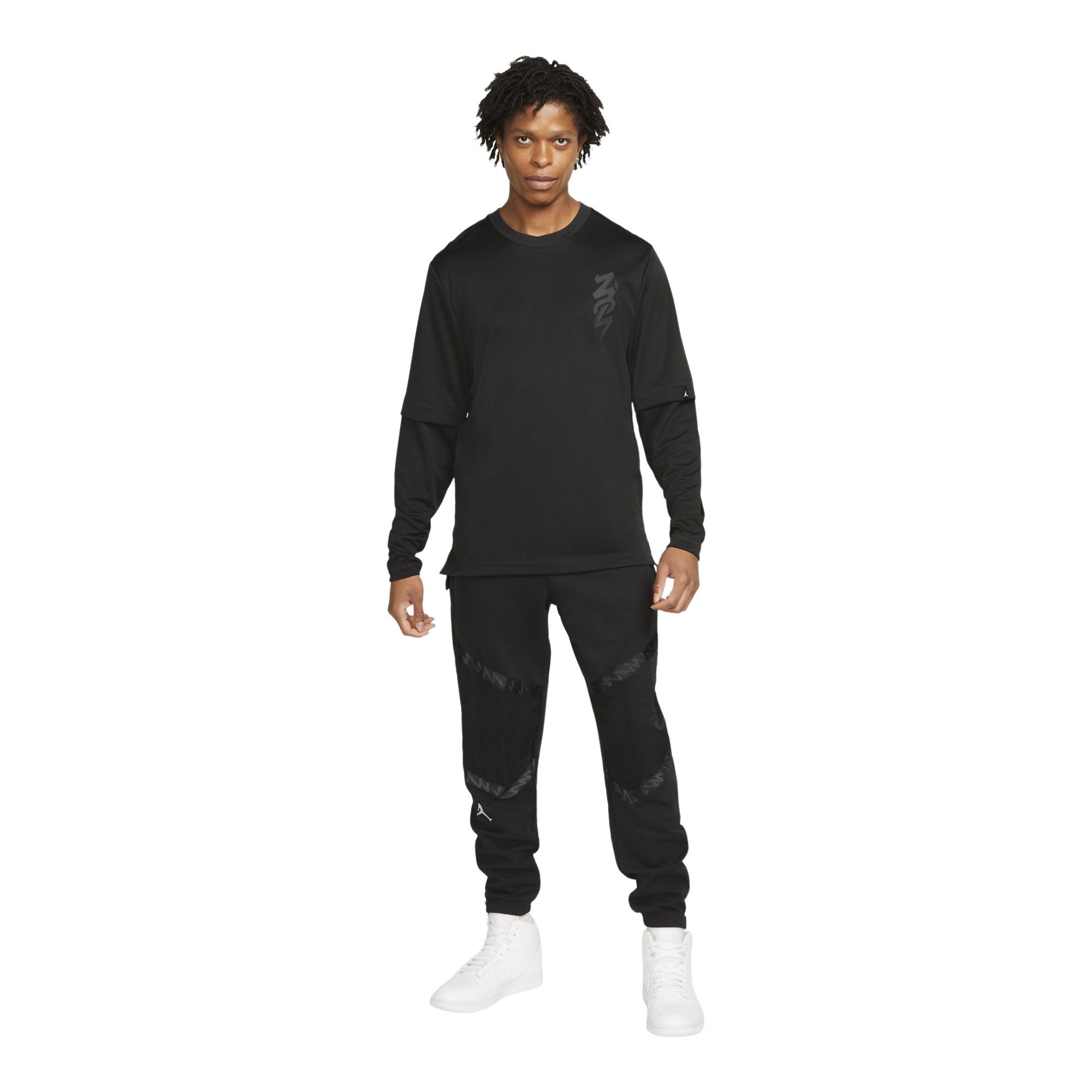 Nike Jordan Zion Shooting Long-Sleeve Erkek Tişört