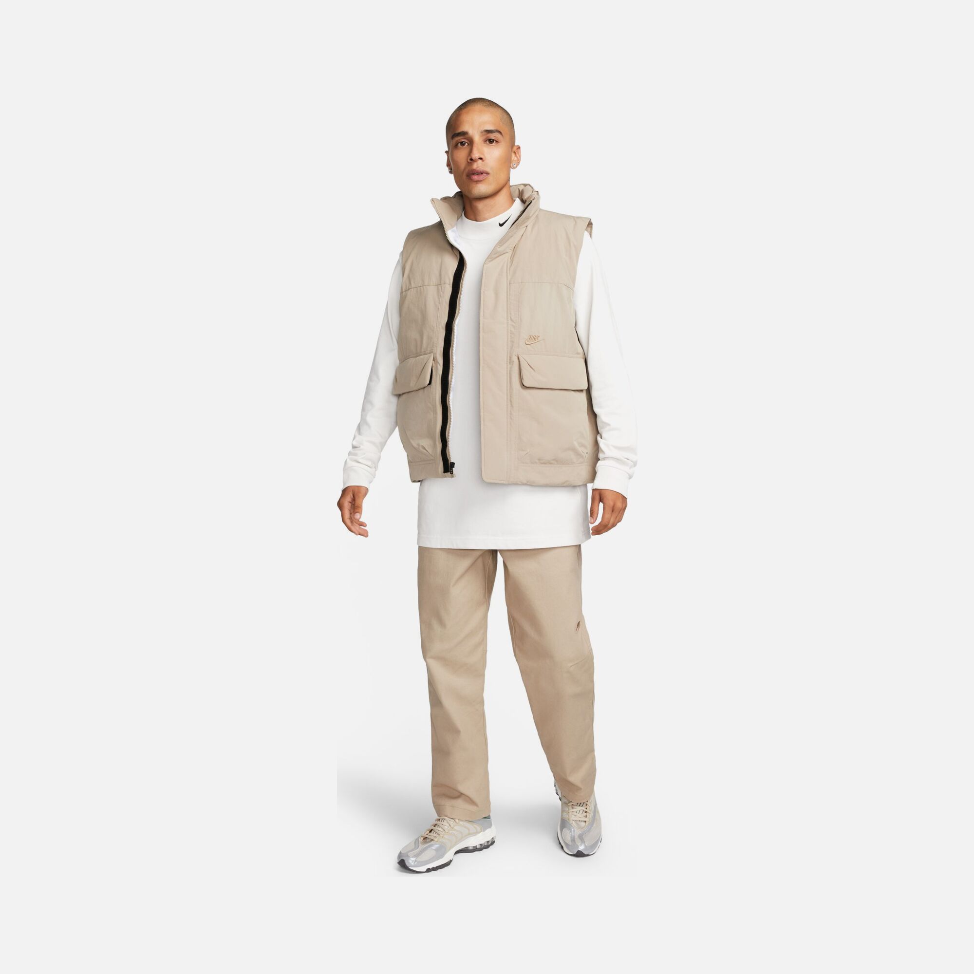 Nike Sportswear Therma-Fit Insulated Tack Pack Full-Zip Erkek Yelek