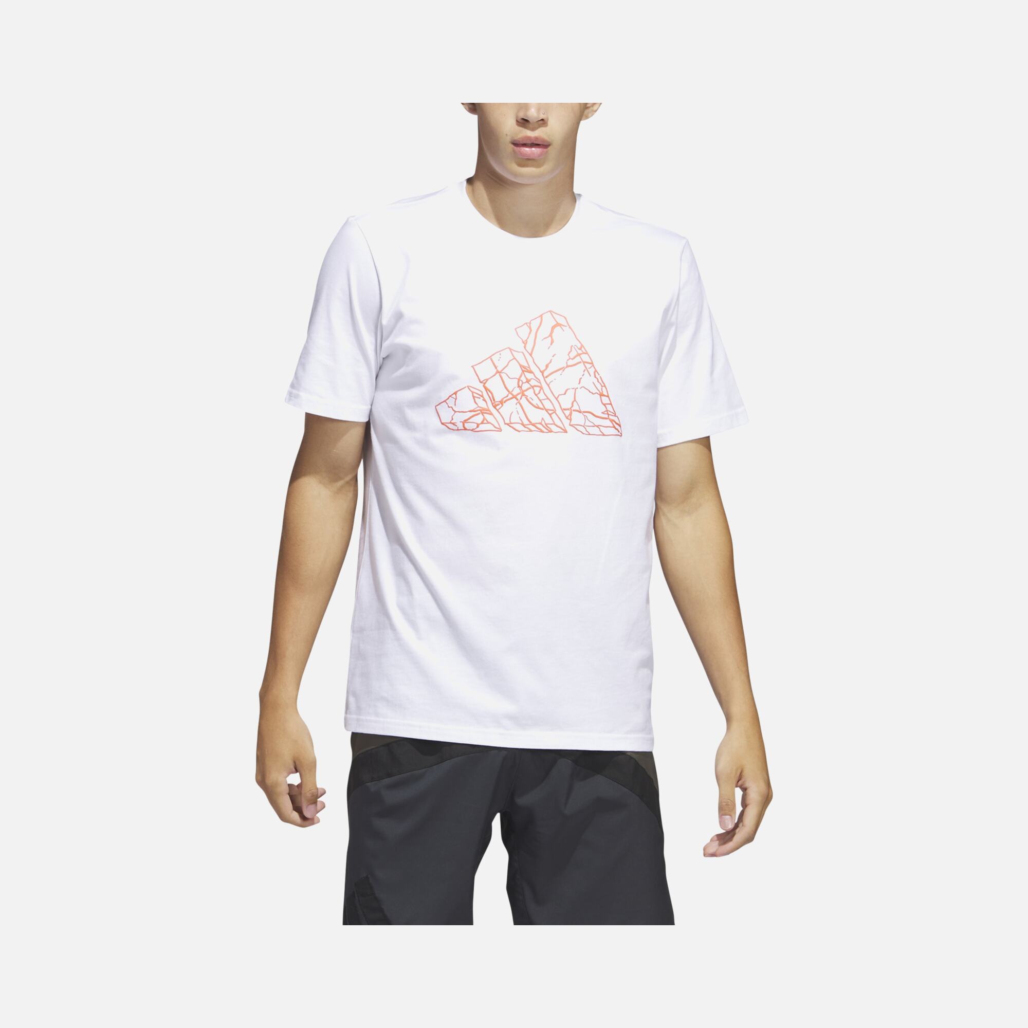 adidas Pass Rock Basketball Graphic Short-Sleeve Erkek Tişört