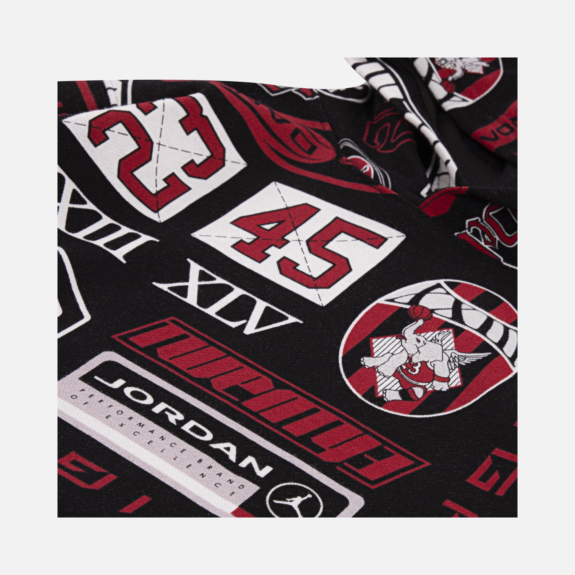 Nike Jordan Essentials All Over Printed Pullover Hooded Çocuk Sweatshirt