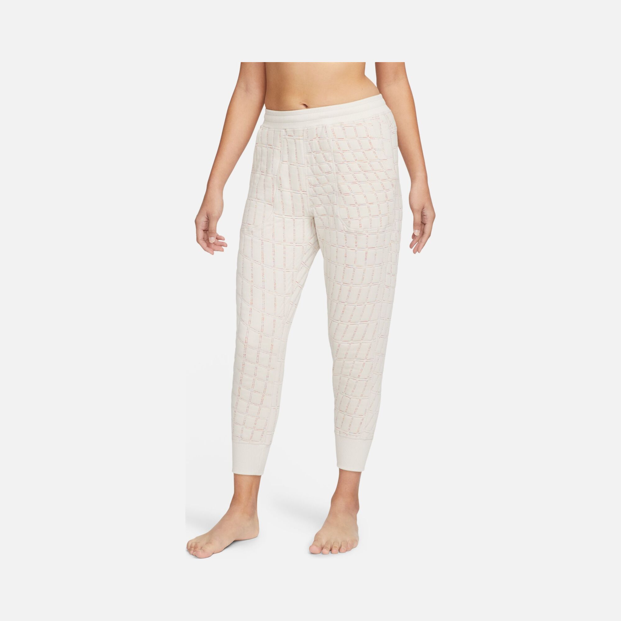 Nike Yoga Therma-Fit Luxe Cozy Fleece Jacquard Kadın Eşofman Altı