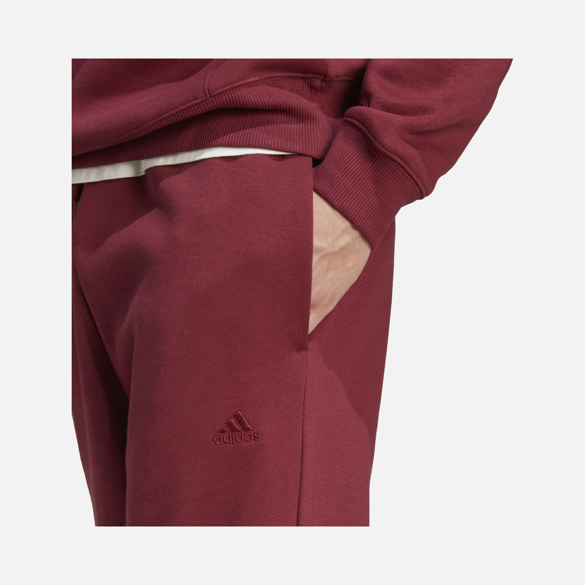 adidas Sportswear All SZN Fleece Zippered-Leg Erkek Eşofman Altı