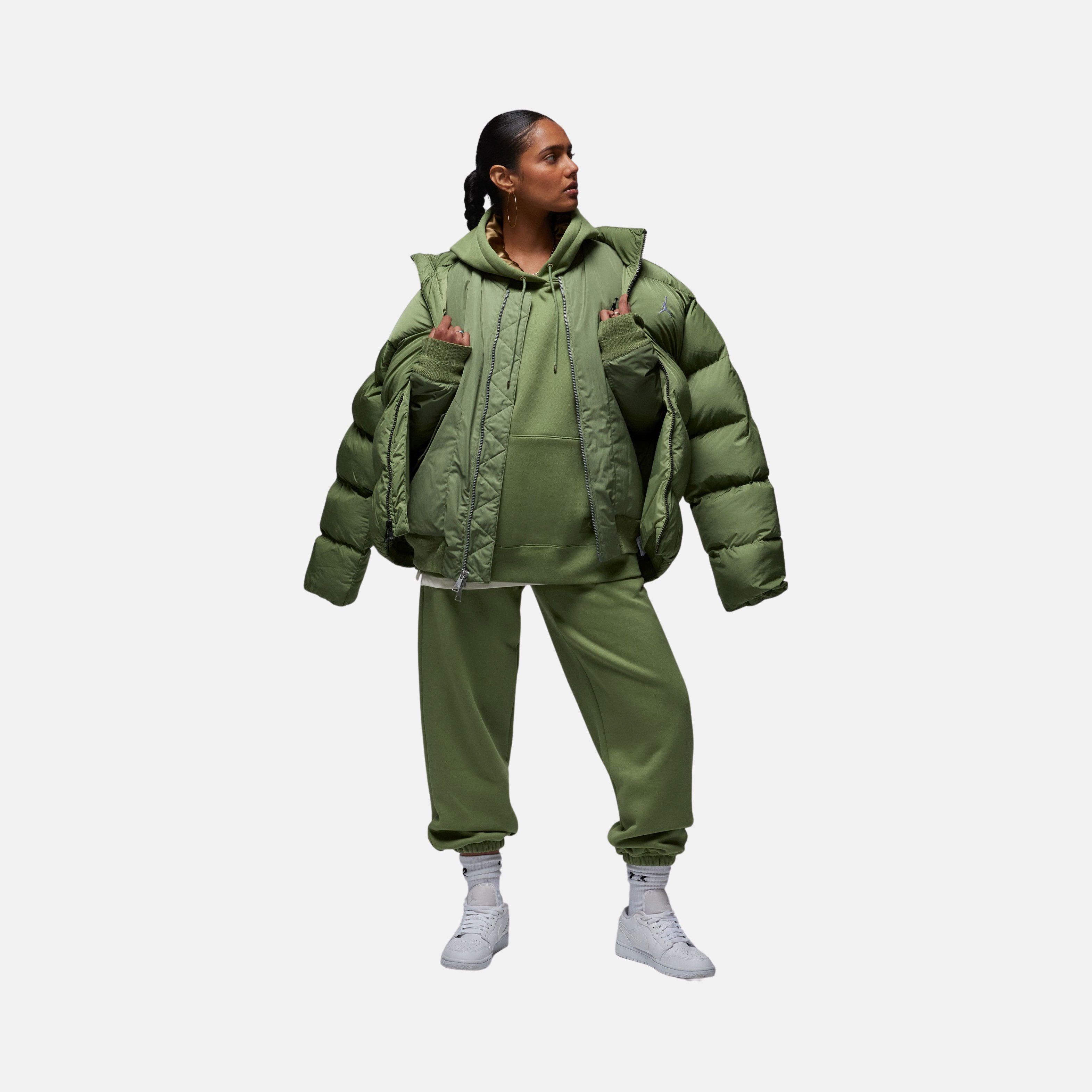 Nike Jordan Flight Fleece Oversized Pullover Hoodie Kadın Sweatshirt