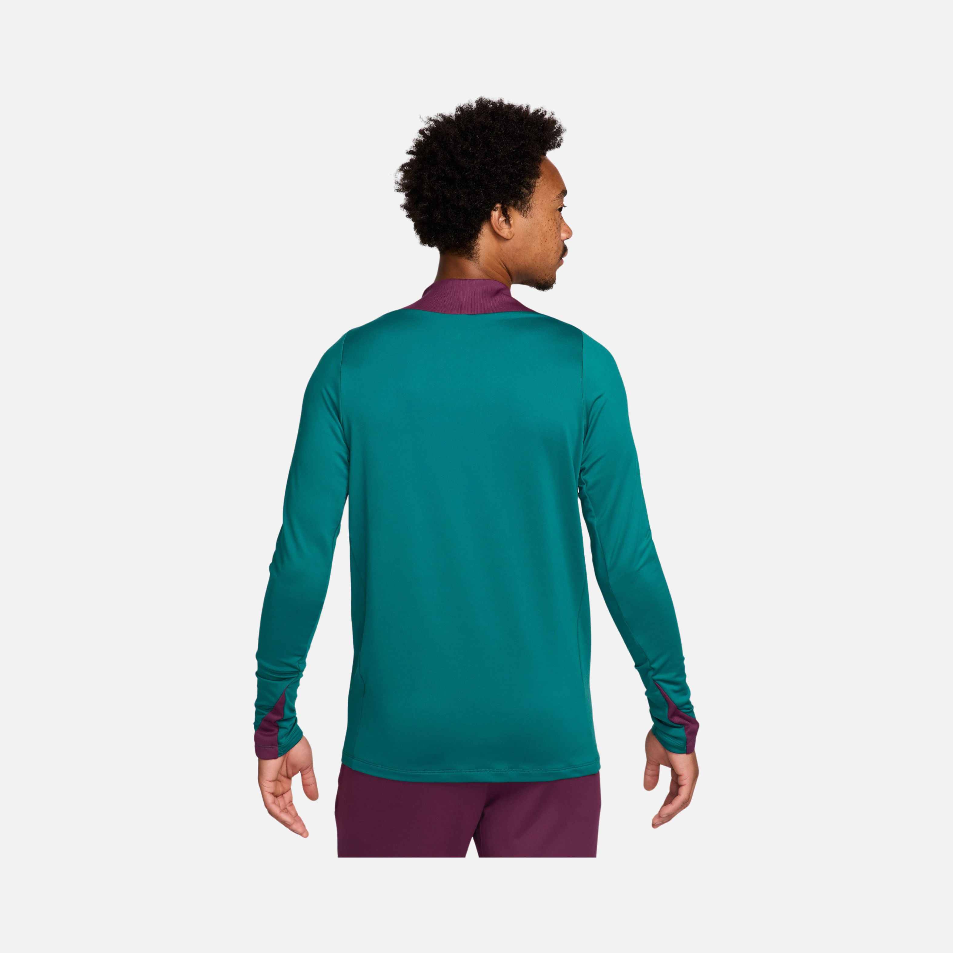 Nike Paris Saint-Germain Dri-Fit Strike Drill 1/4 Zip Long-Sleeve Erkek Tişört