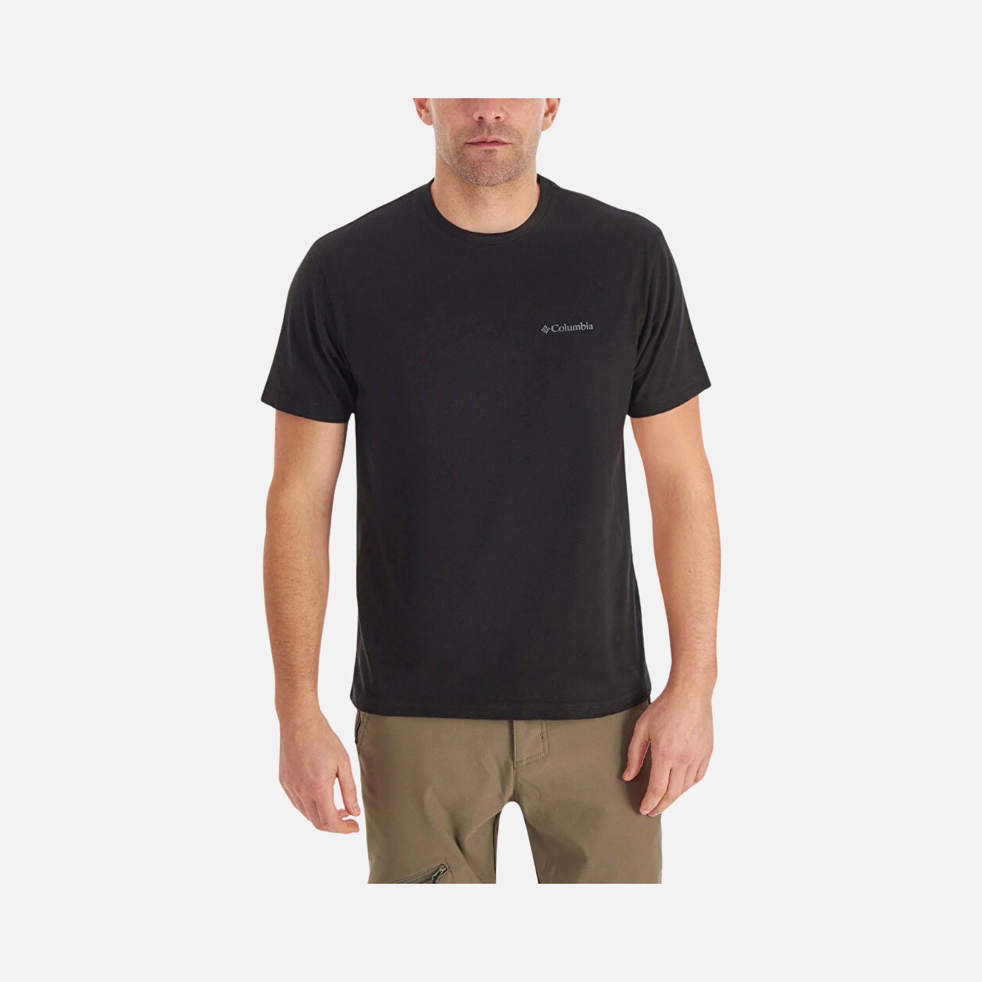 Columbia CSC Small Logo Brushed Short-Sleeve Erkek Tişört