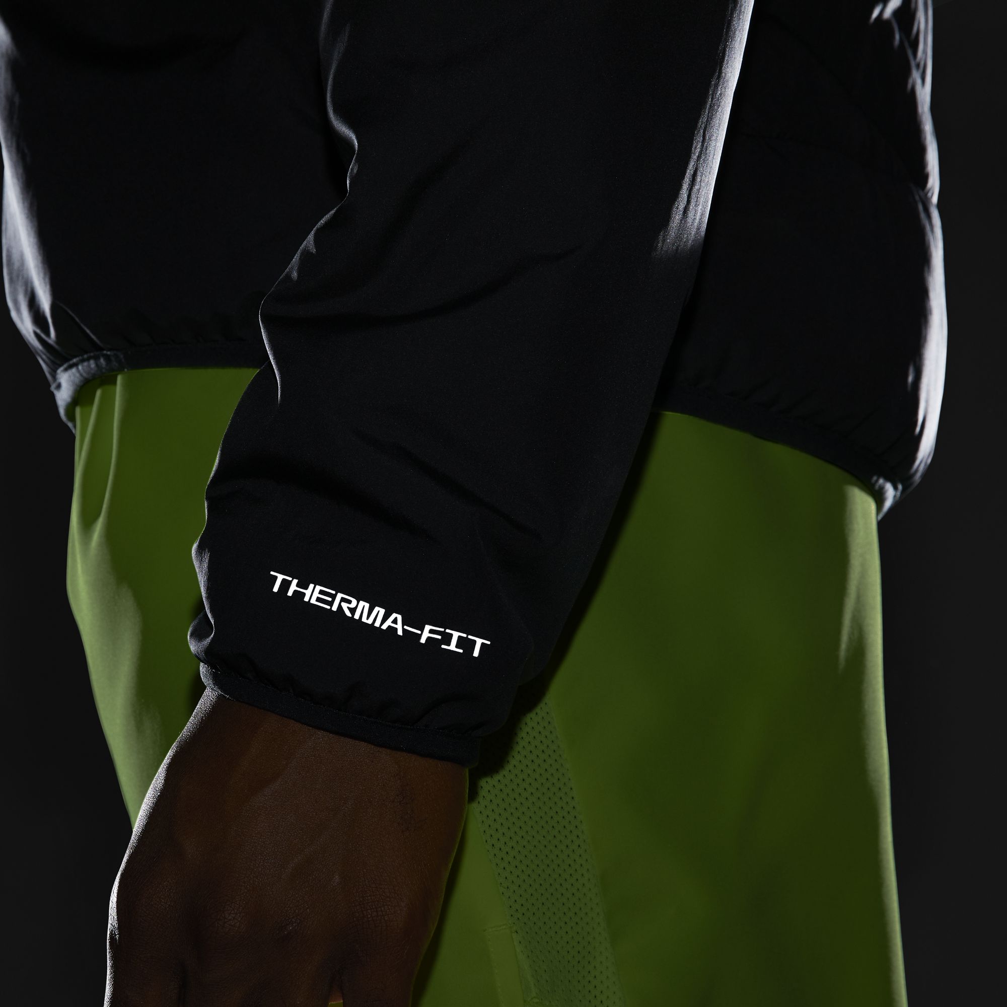 Nike Therma-Fit Repel Aerolayer Synthetic-Fill Running Full-Zip Hoodie Erkek Ceket