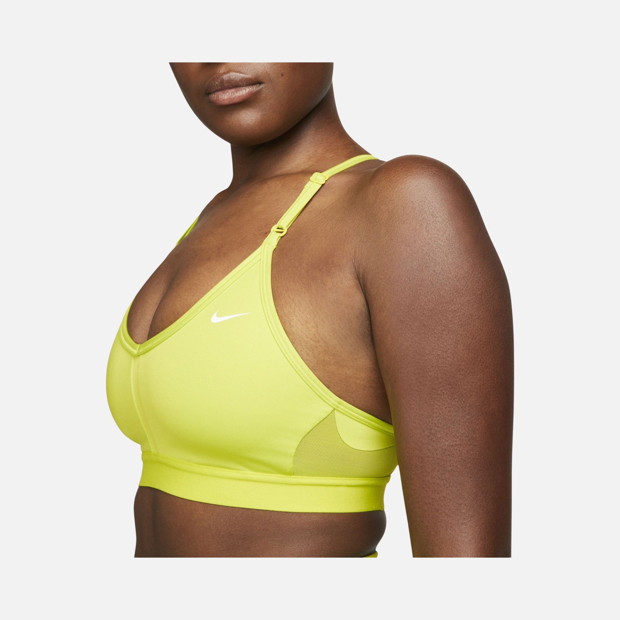 Nike Dri-Fit Indy V Neck Light-Support Sports Training Kadın Bra