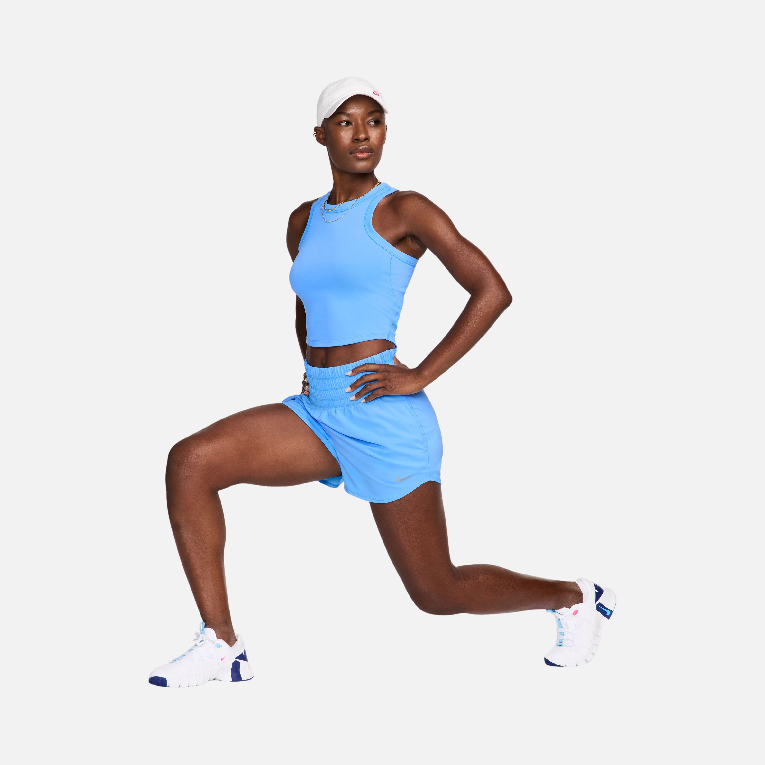 Nike One Fitted  Dri-Fit Cropped Training Kadın Atlet