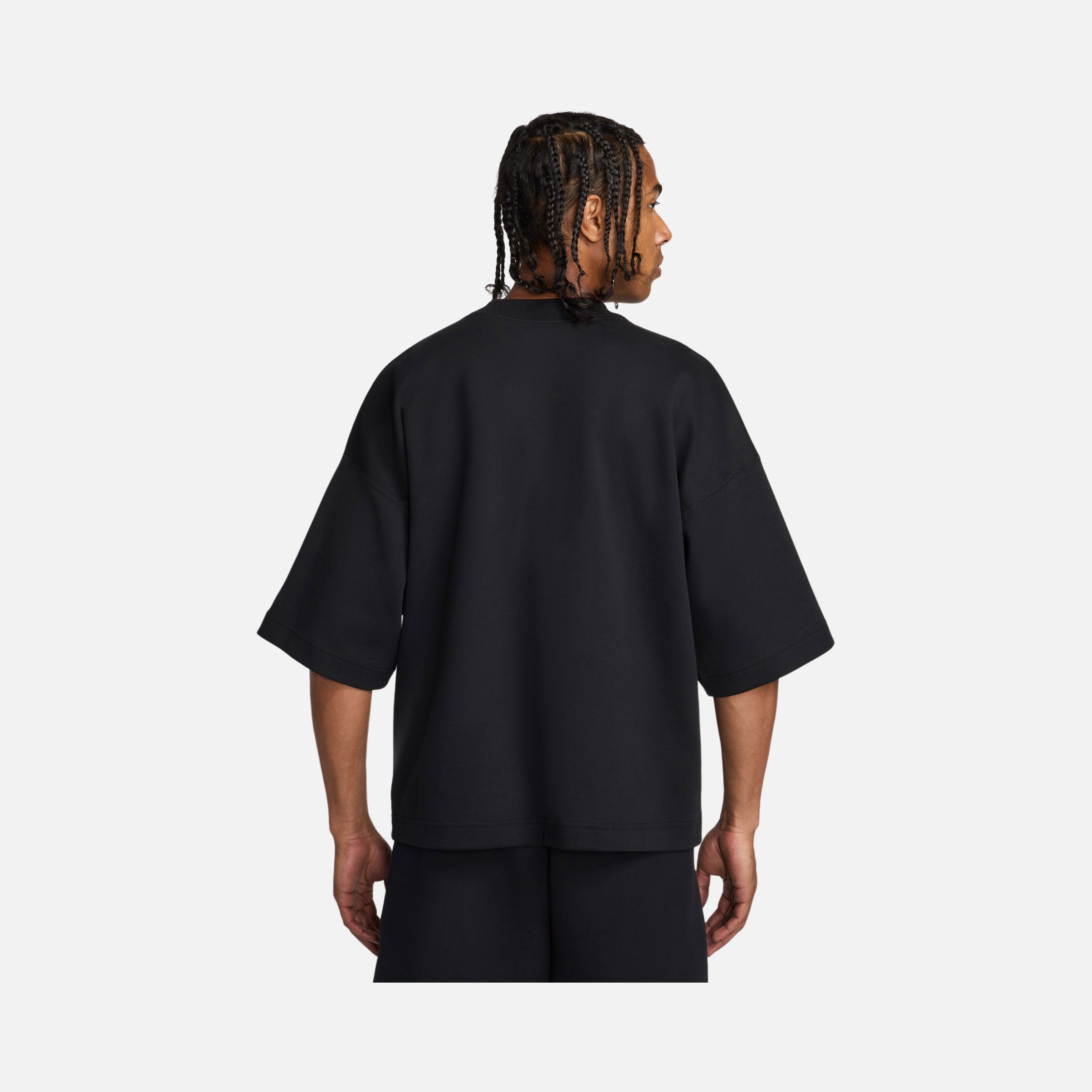 Nike Sportswear Tech Fleece Reimagined Short-Sleeve Erkek Tişört