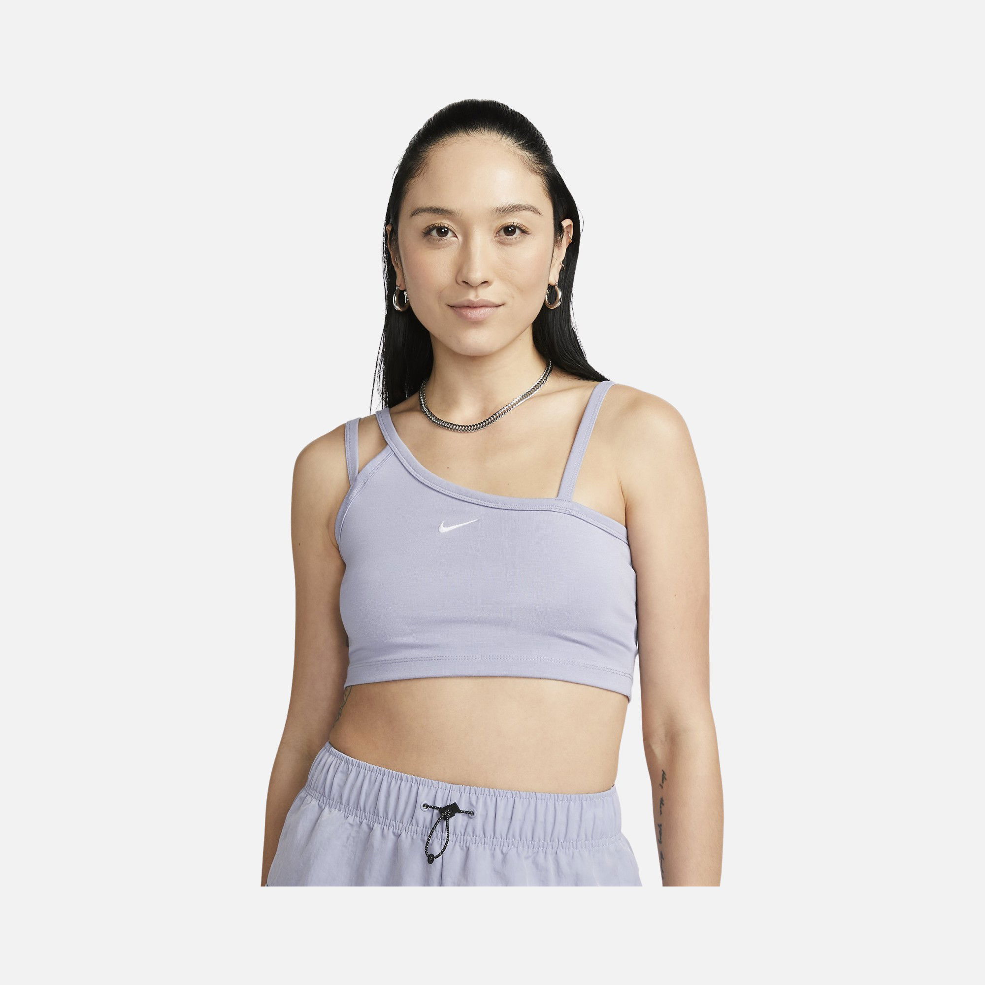Nike Sportswear Everyday Modern Asymmetrical Crop Kadın Atlet