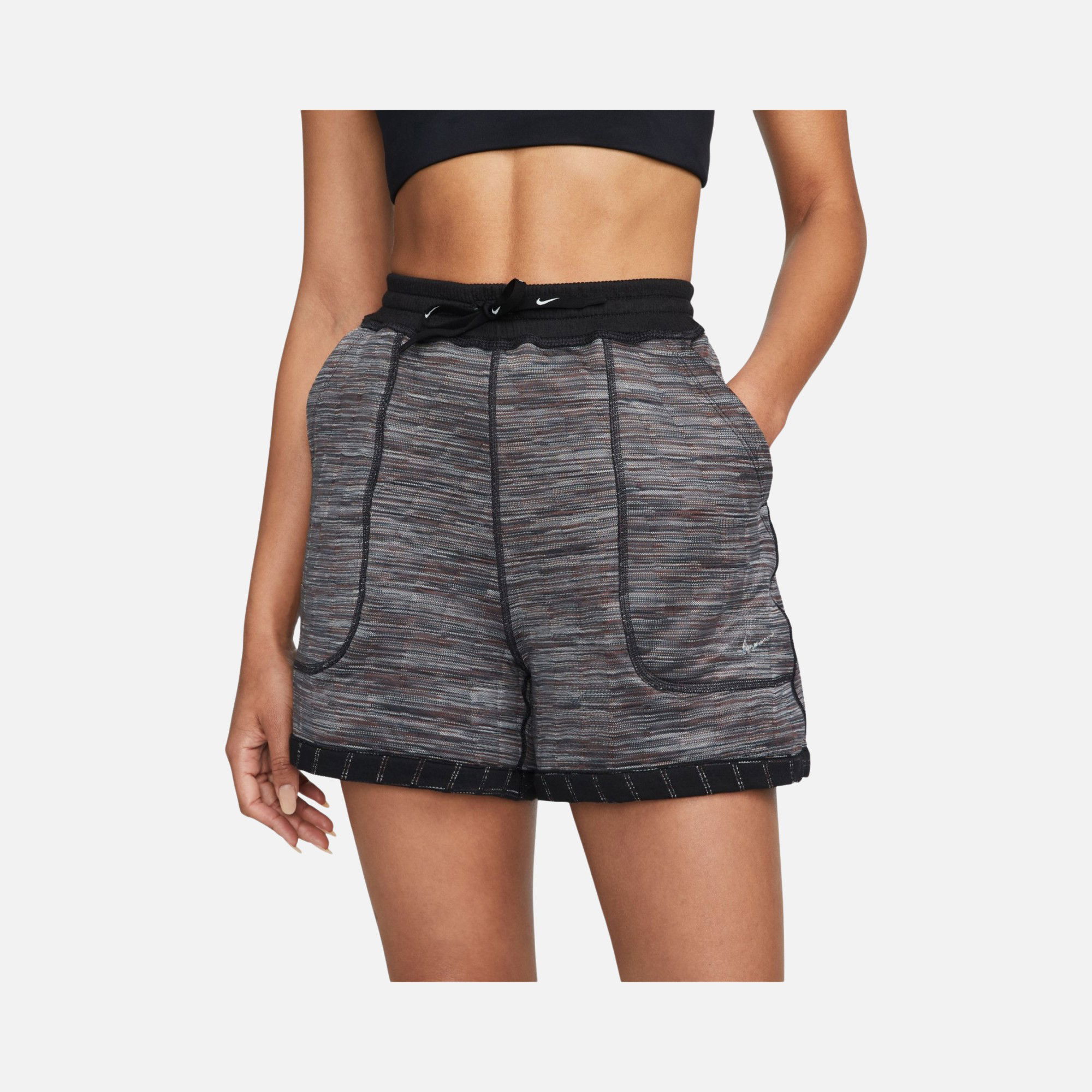 Nike Yoga Therma-Fit Luxe Luxe Cozy Fleece Kadın Şort