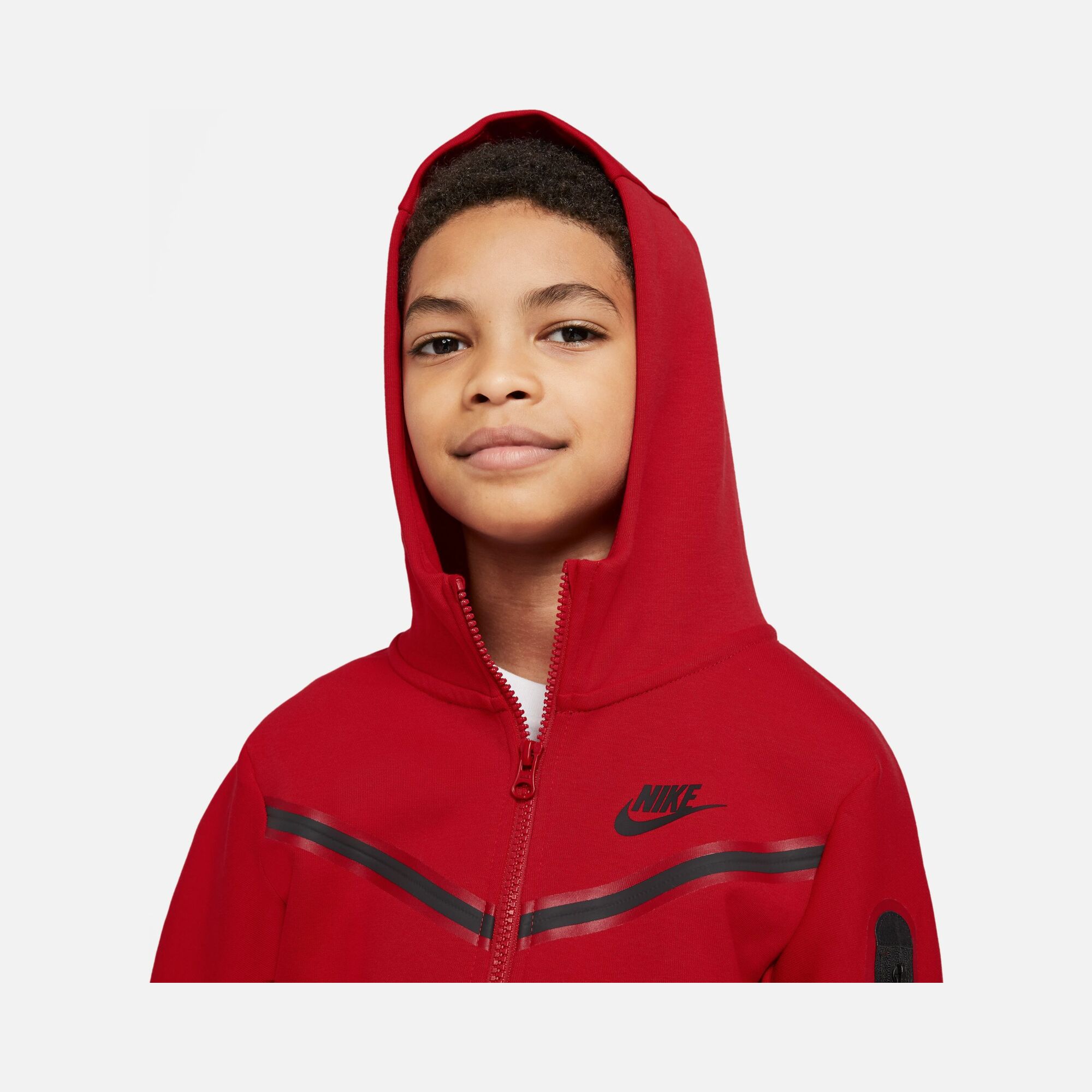Nike Sportswear Tech Fleece Full-Zip Hoodie (Boys') Çocuk Sweatshirt