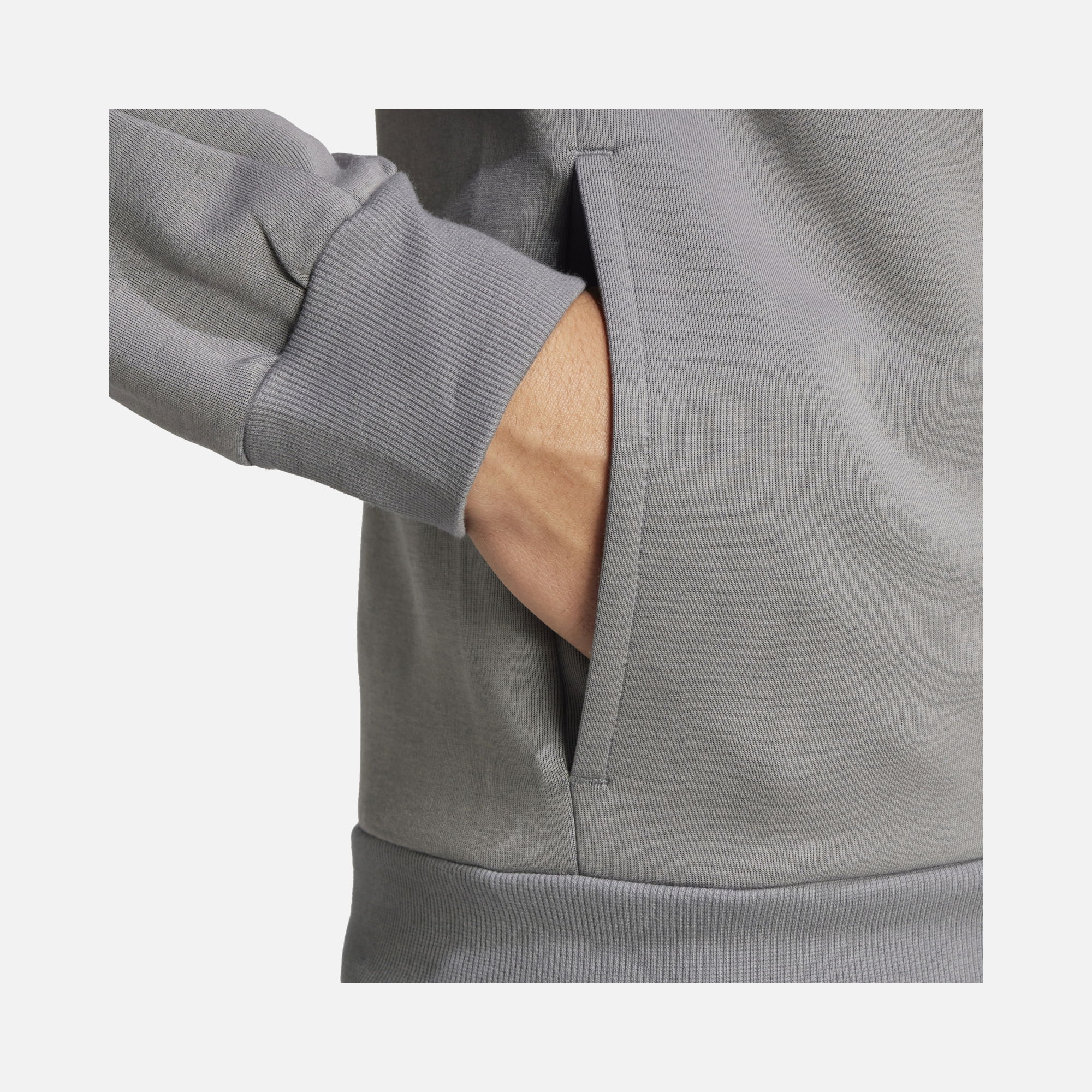 adidas Future Icons 3-Stripes Full-Zip Hoodie Erkek Sweatshirt