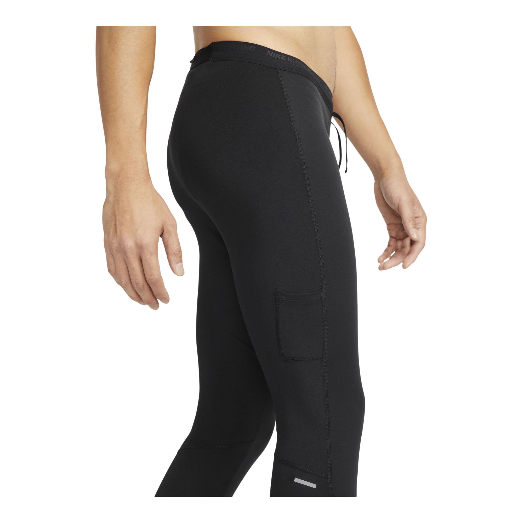 Nike Storm-Fit Phenom Elite Running Zipper-Leg Erkek Tayt