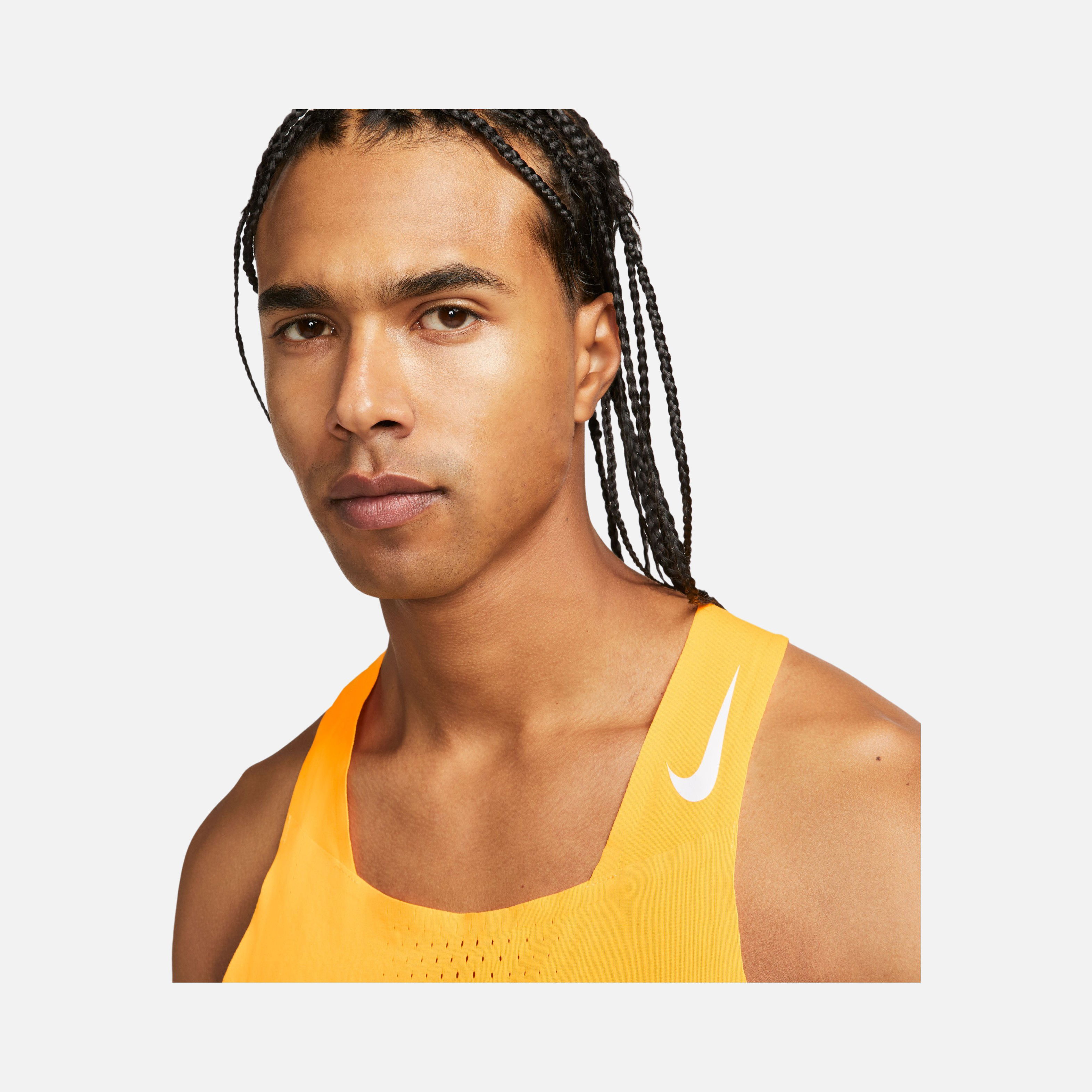 Nike Dri-Fit ADV AeroSwift Singlet Running Racing Erkek Atlet