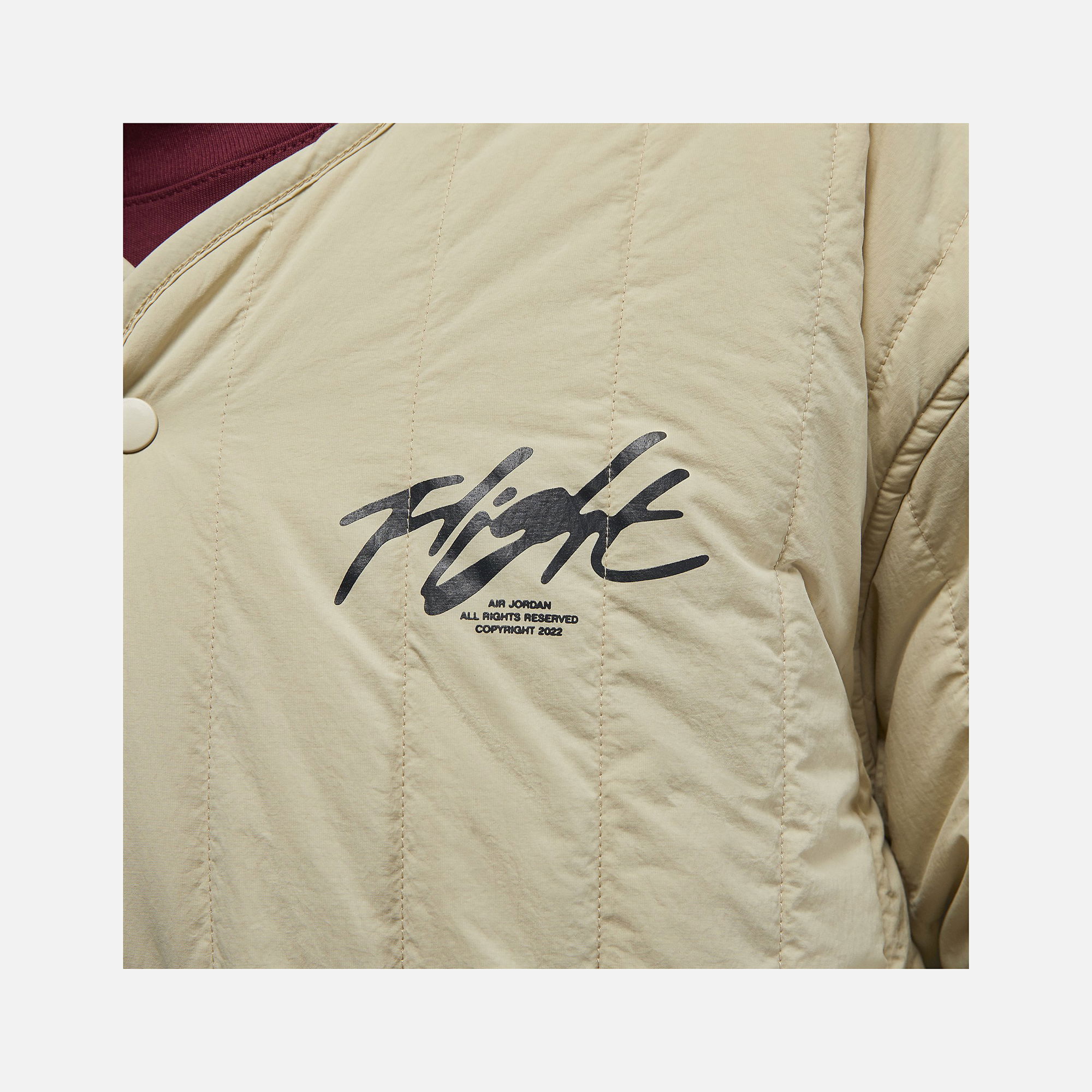 Nike Jordan Flight Heritage Liner Double-sided Full Length Snap Fastener Erkek Ceket