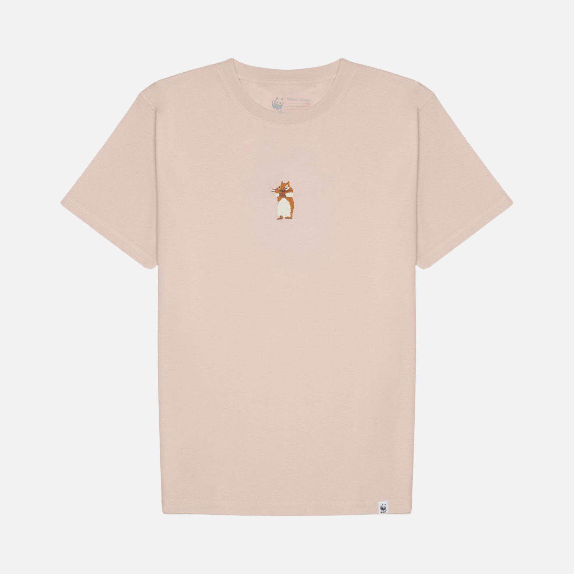 WWF Sportswear Yavru Sincap Embroidered Short-Sleeve Unisex Tişört