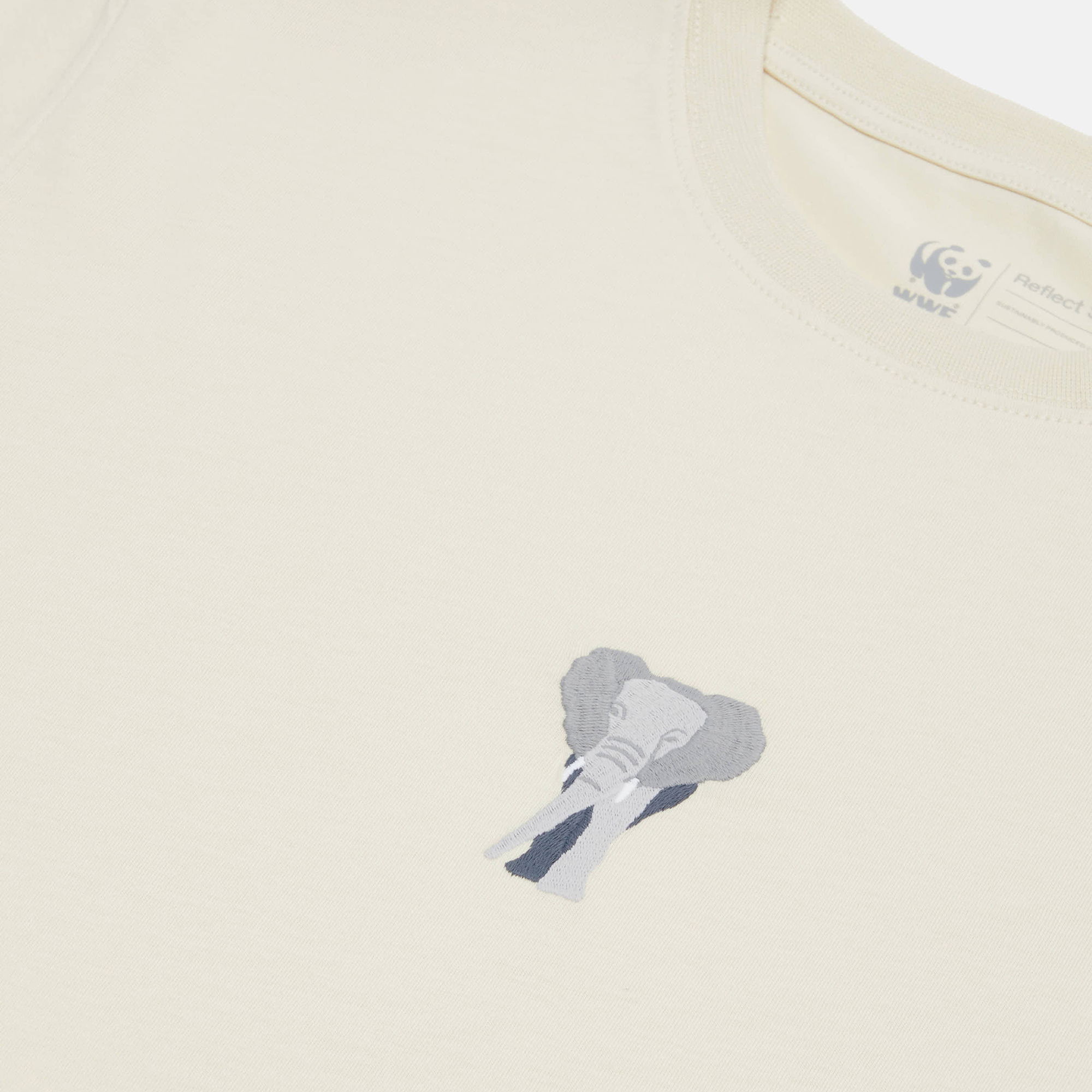 WWF Sportswear Fil Embroidered Short-Sleeve Unisex Tişört