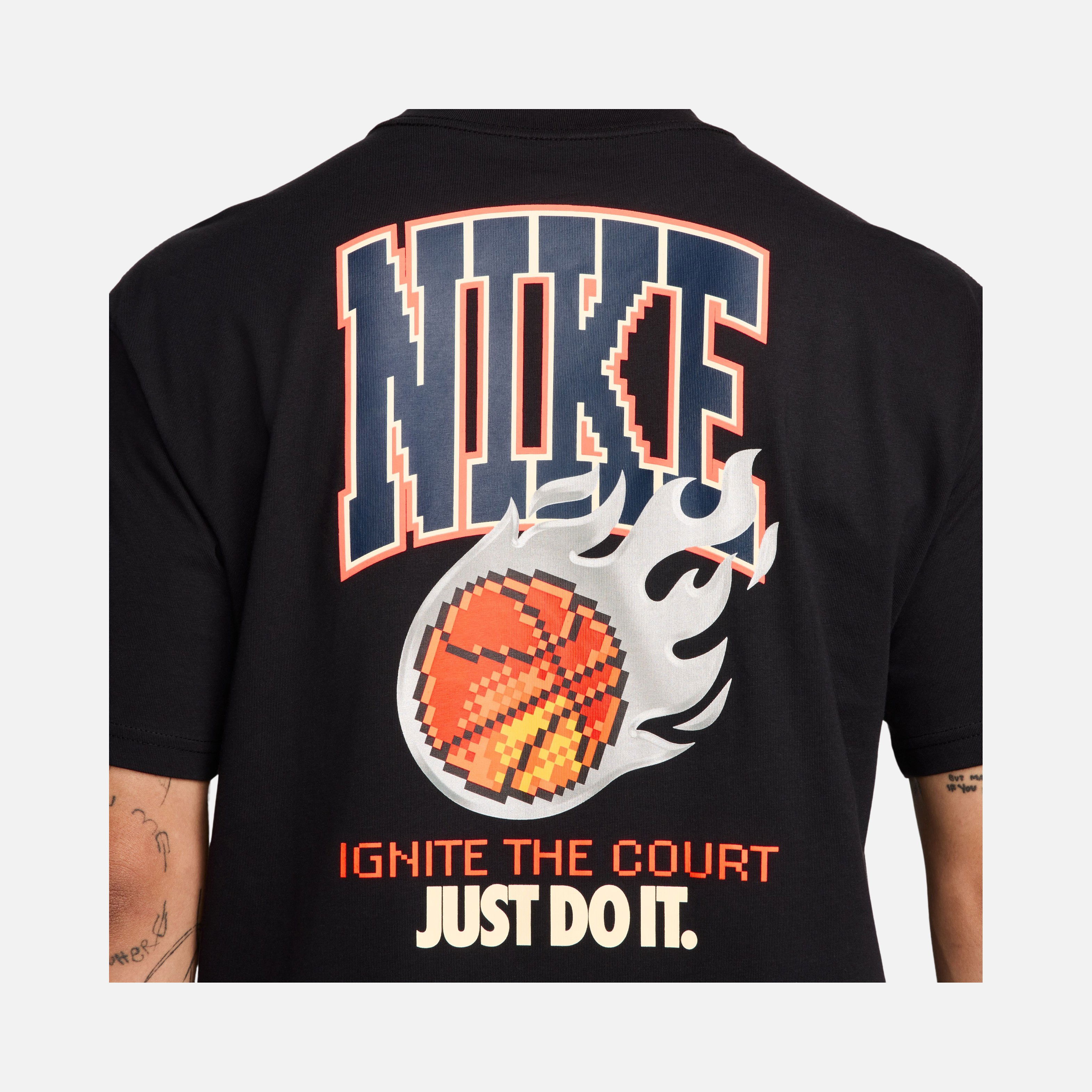 Nike Max90 Oc Photo Graphic Basketball Short-Sleeve Erkek Tişört