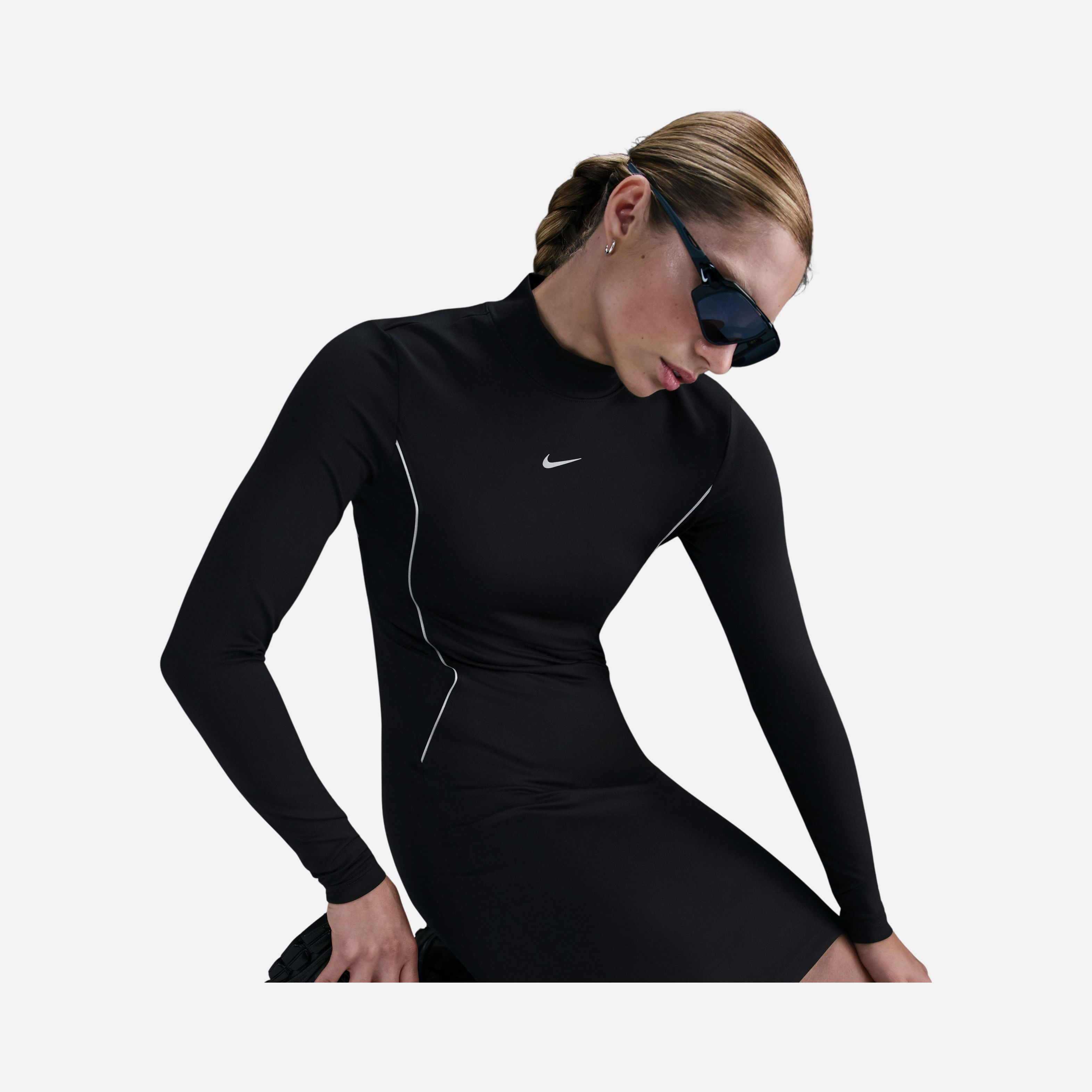 Nike Sportswear Gel Fitted Long Sleeve Kadın Elbise