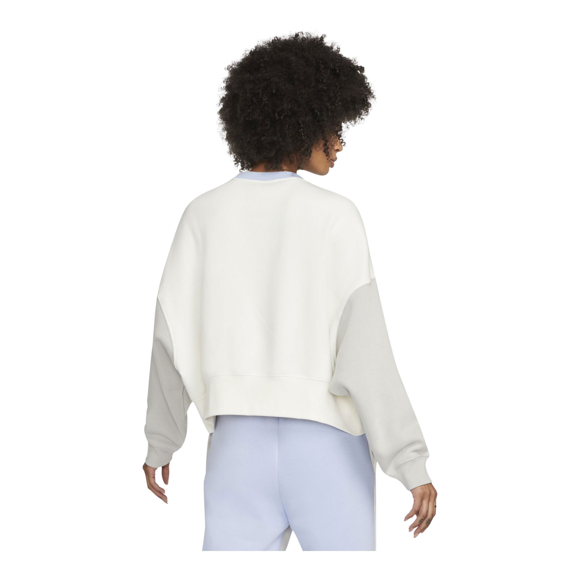 Nike Sportswear Trend Fleece Cropped Colorblock Kadın Sweatshirt