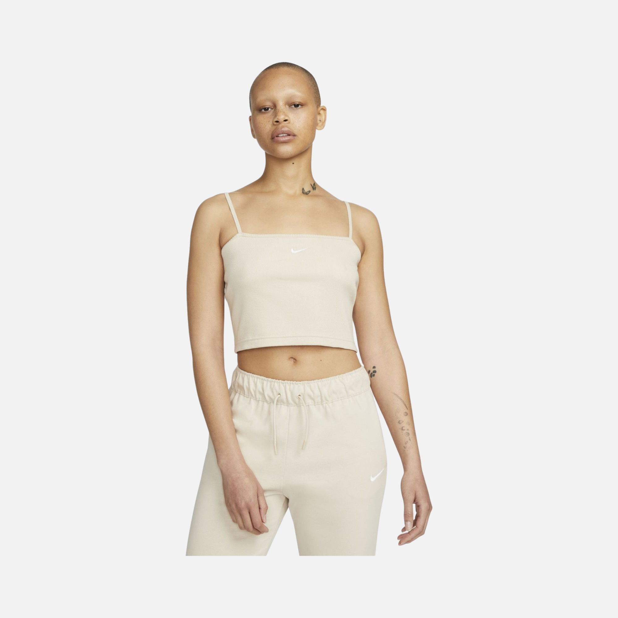 Nike Sportswear Essential Ribbed Crop Kadın Atlet