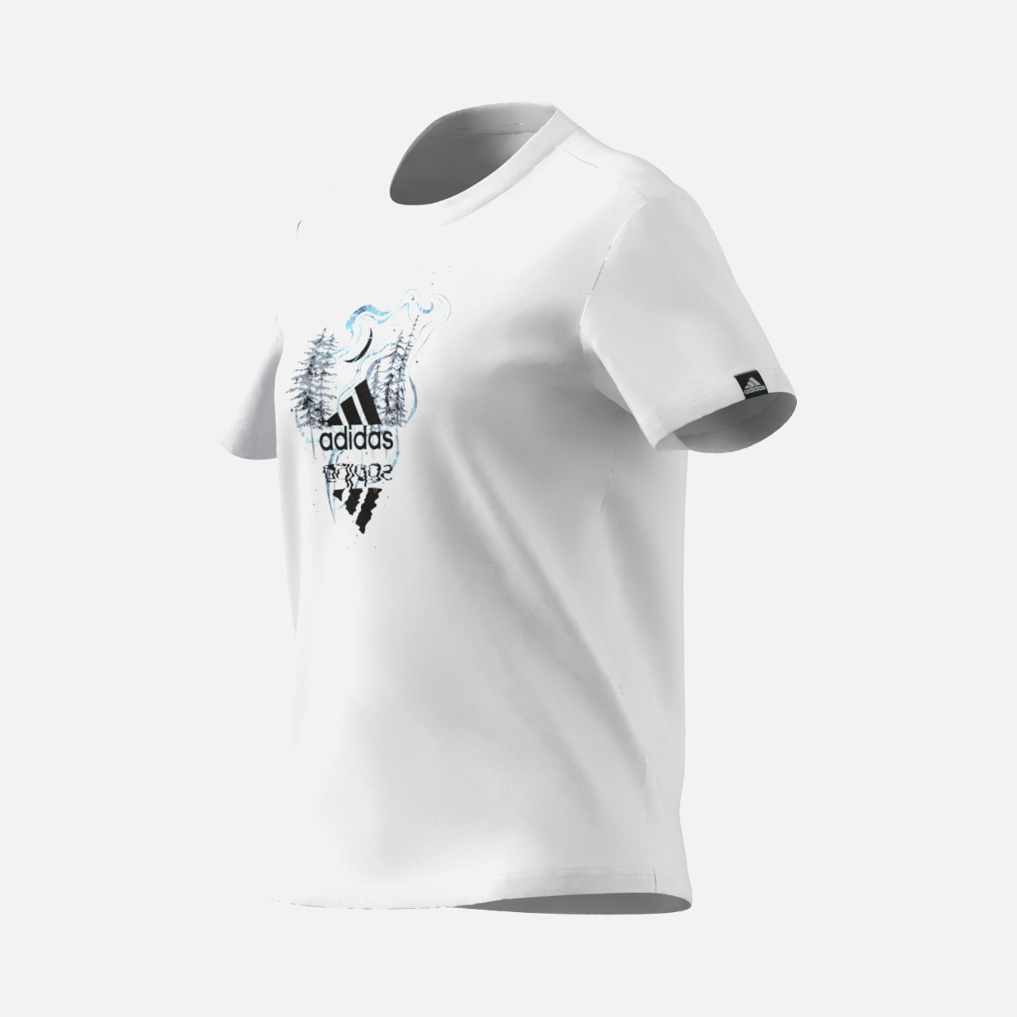 adidas Sportswear Mystic Nature Graphic Short-Sleeve Kadın Tişört