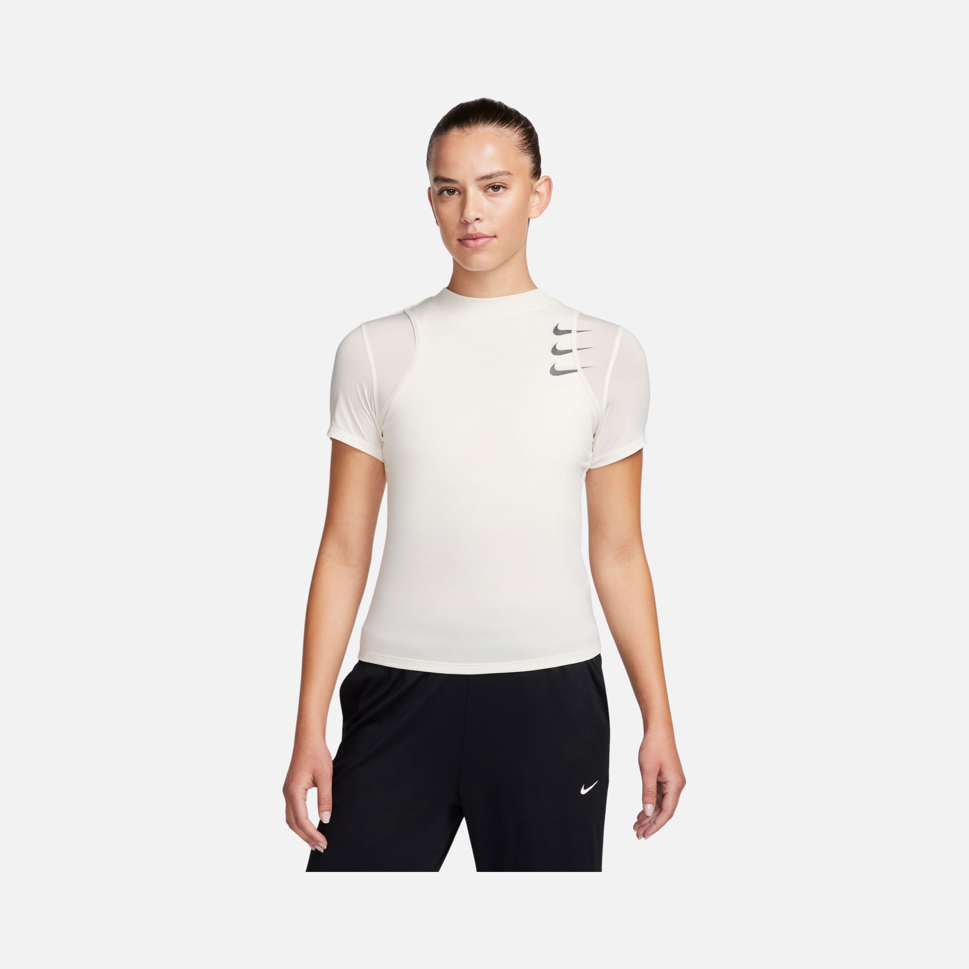 Nike Dri-Fit ADV Running Division Short-Sleeve Kadın Tişört