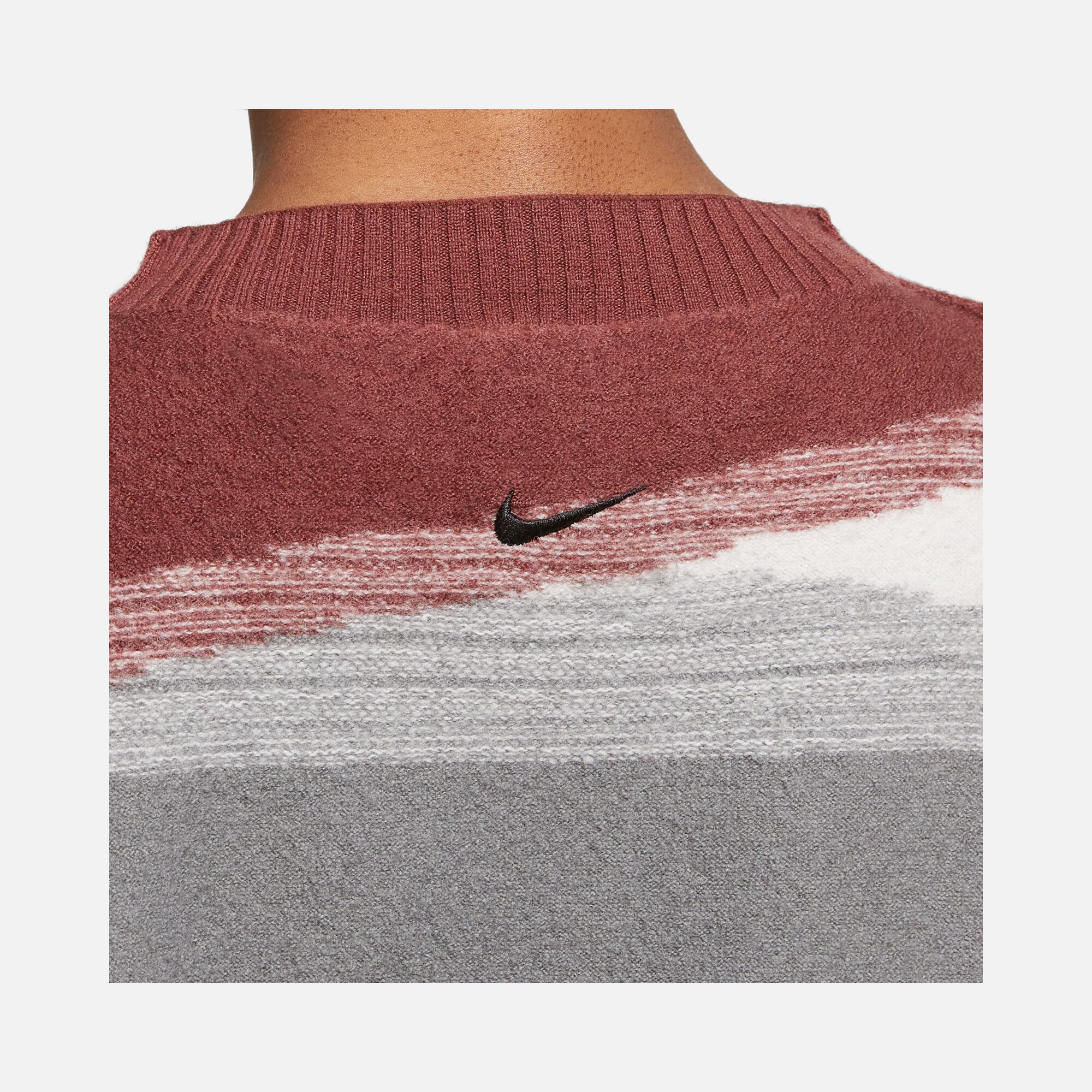 Nike Yoga Therma-Fit ADV Marbled Wool Kadın Kazak