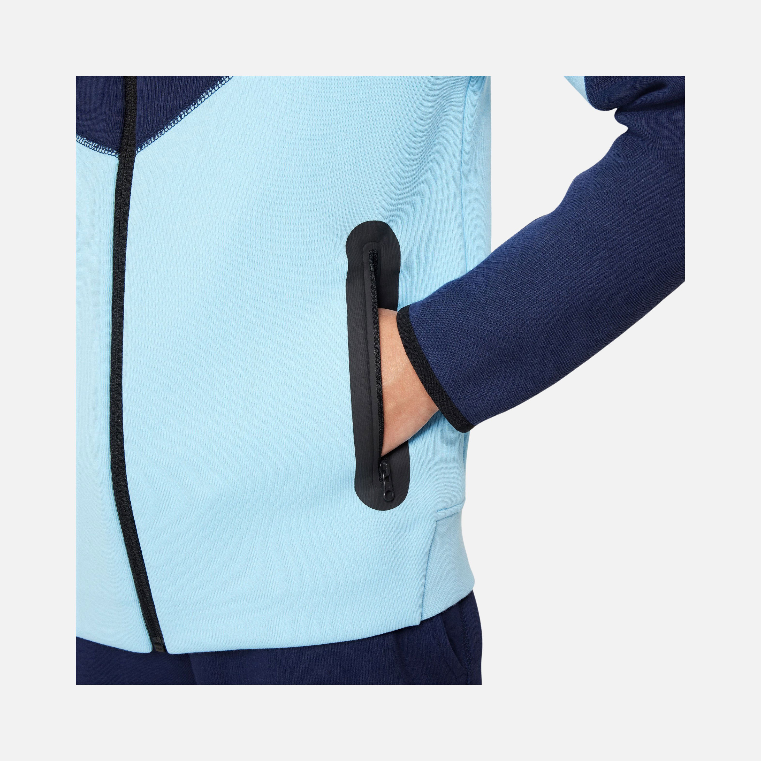 Nike Sportswear Tech Fleece Full-Zip Hoodie CO (Boys') Çocuk Sweatshirt