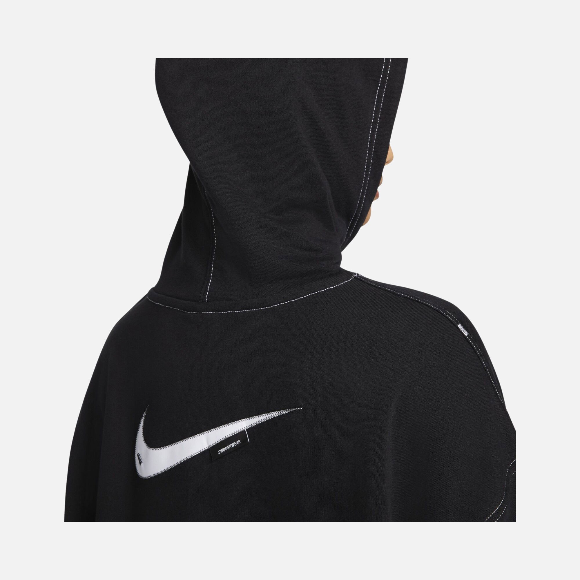 Nike Sportswear Swoosh Fleece Hoodie SS22 Kadın Sweatshirt