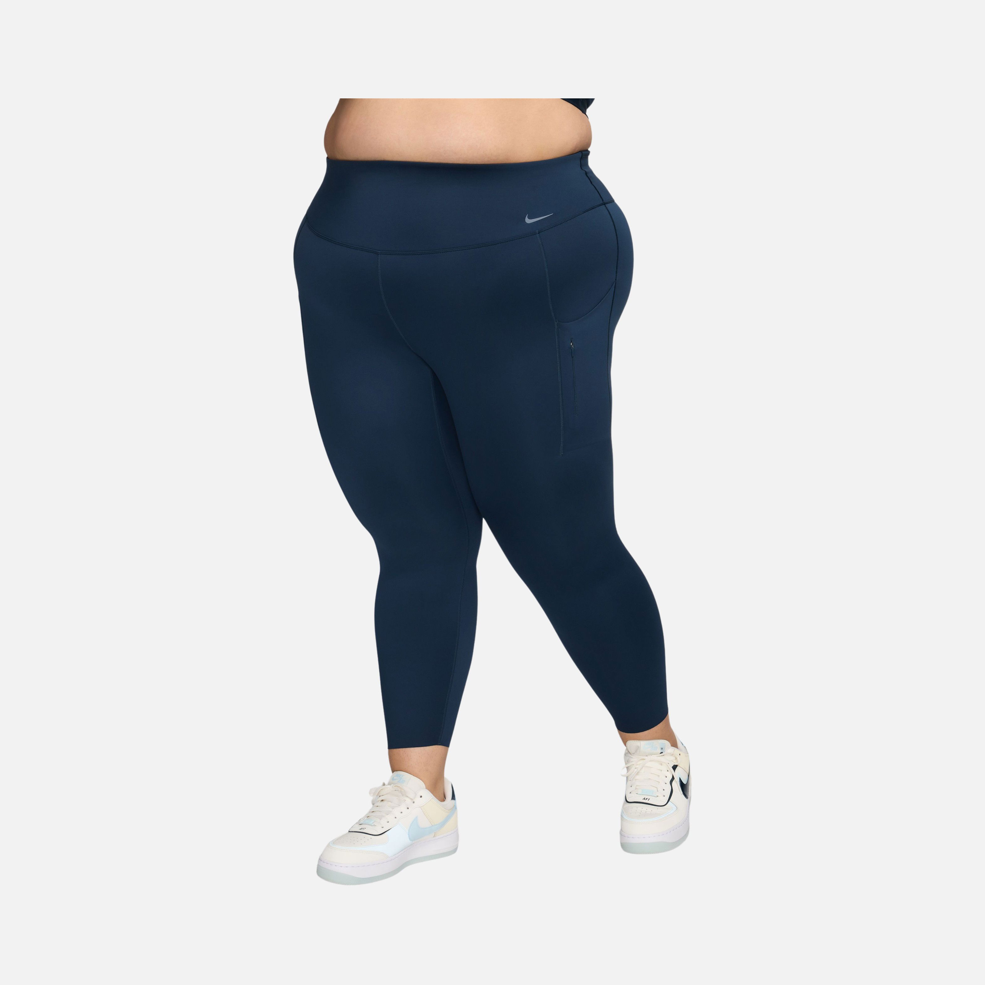 Nike Go Firm-Support High-Waisted 7/8 Training (Plus-Size) Kadın Tayt
