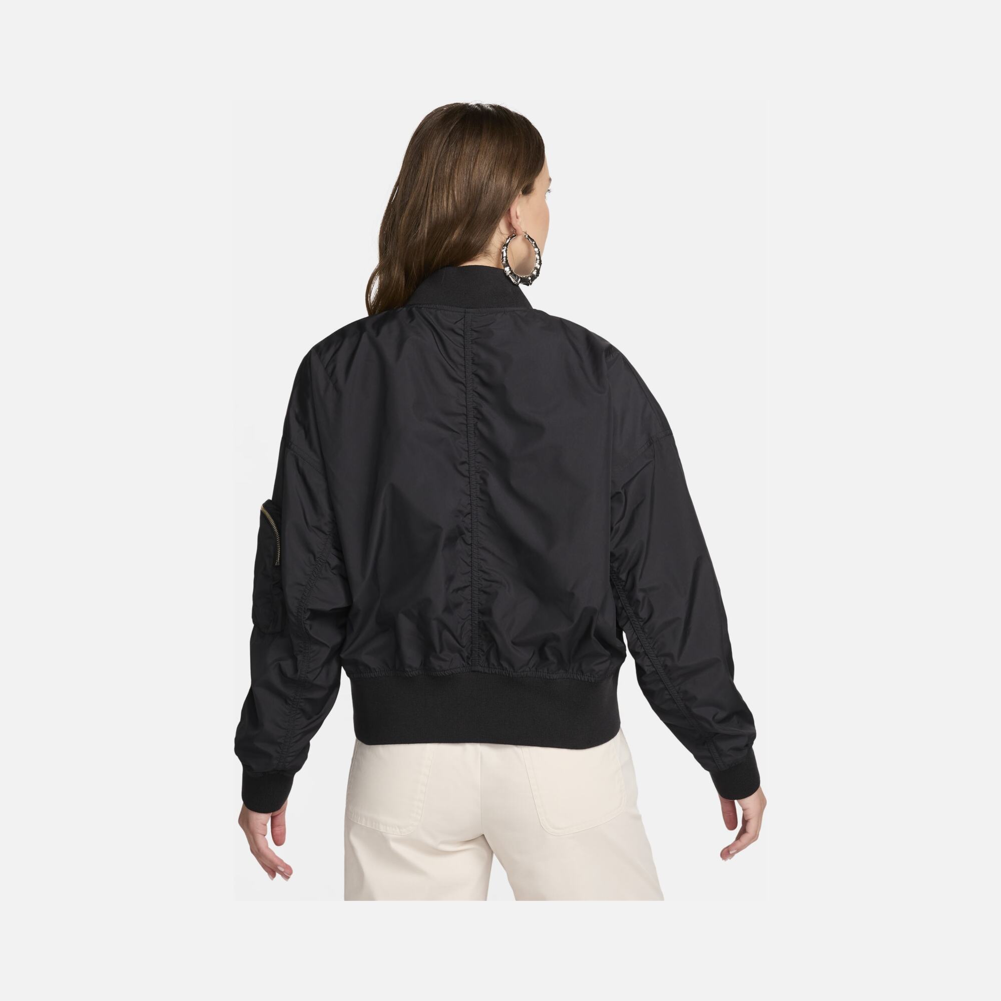 Nike Sportswear Essentials Oversized Bomber Lined Full-Zip Kadın Ceket