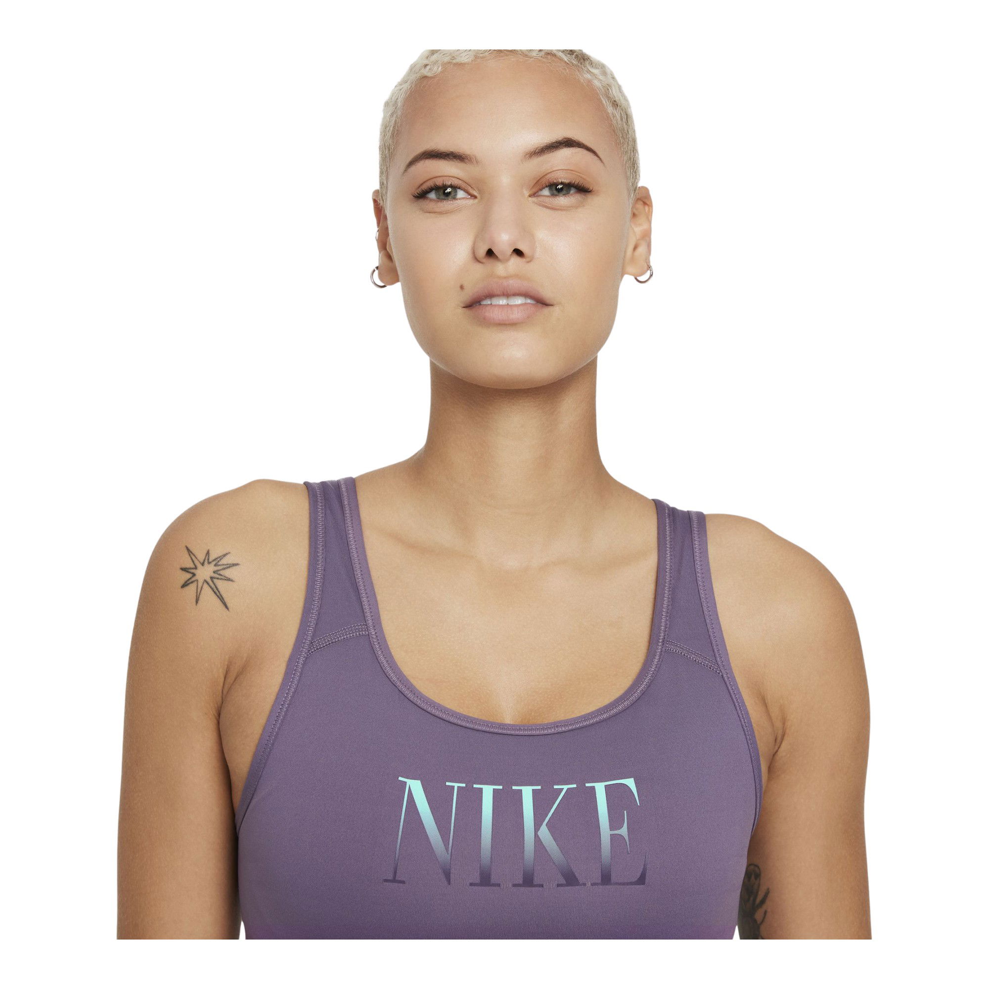 Nike Dri-Fit Swoosh Medium-Support 1-Piece Pad Kadın Bra