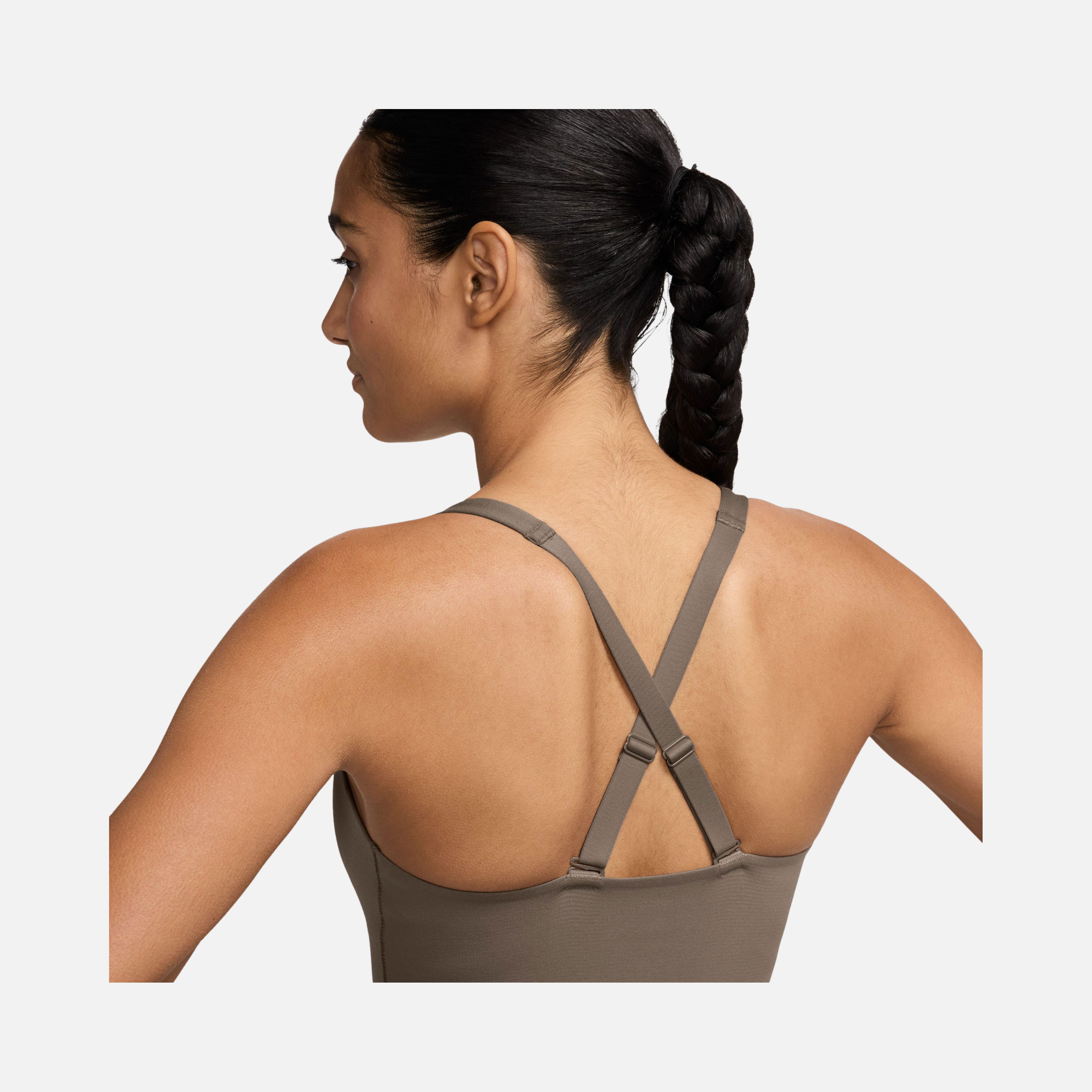 Nike Dri-Fit Alate Medium Support Long Design Long Pad Convertible Training Kadın Bra