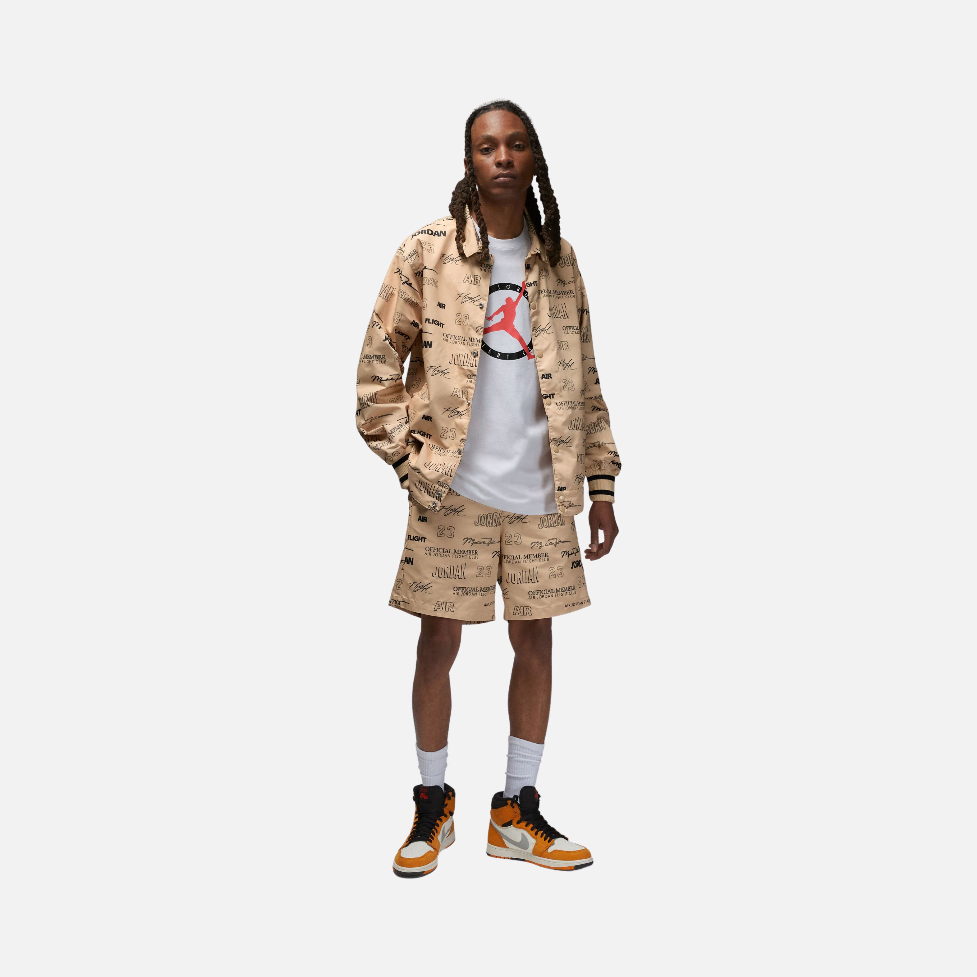 Nike Jordan Flight MVP Statement Full Snap Erkek Ceket