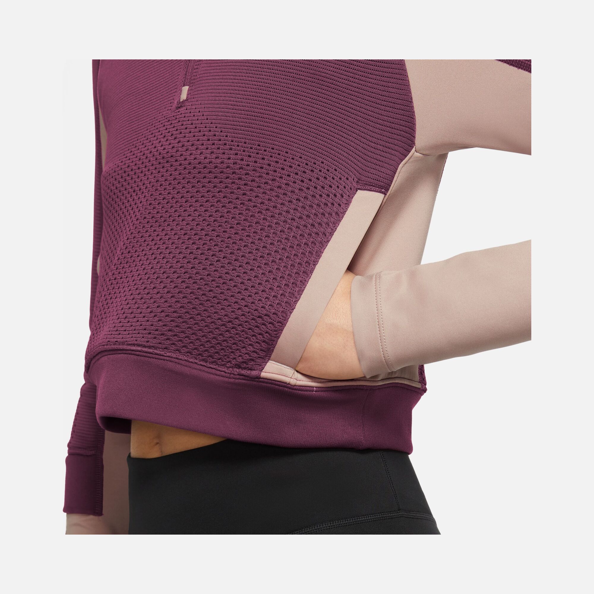 Nike Therma-Fit ADV City Ready Trainin 1/2-Zip Long-Sleeve Kadın Tişört