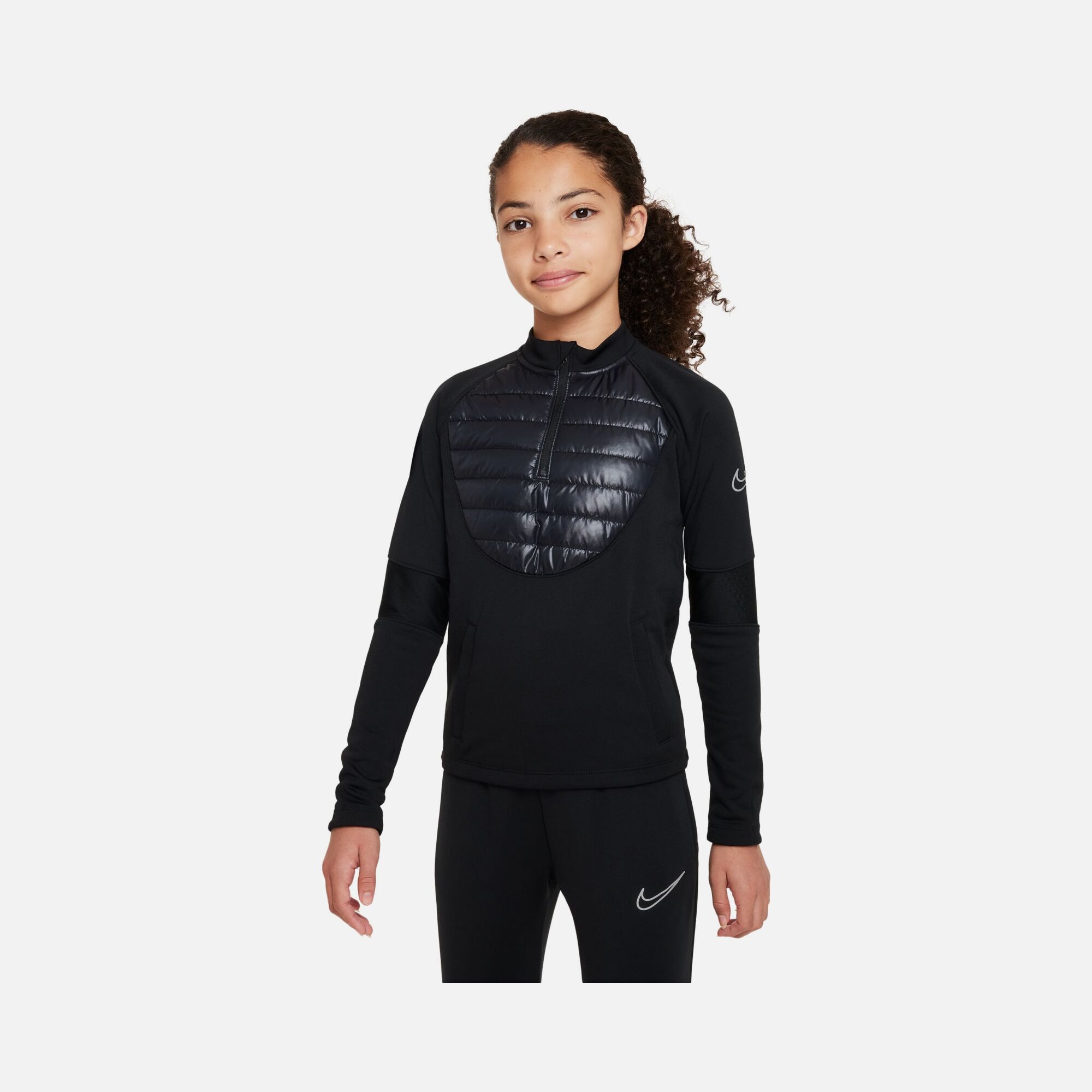 Nike Therma-Fit Academy Winter Warrior Football Long-Sleeve Çocuk Tişört