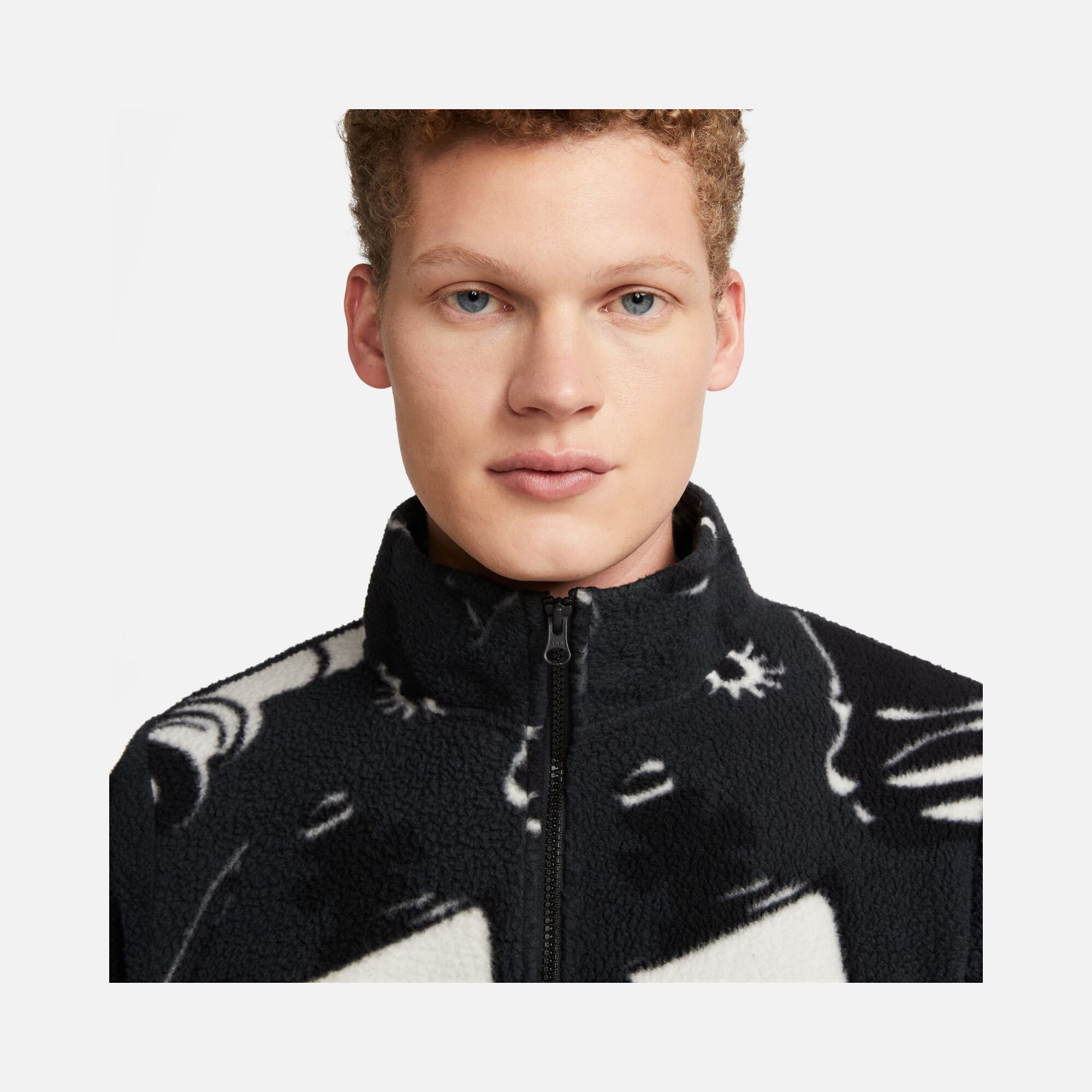 Nike LeBron James Chess and Clock Graphic Fleece Full-Zip Erkek Ceket