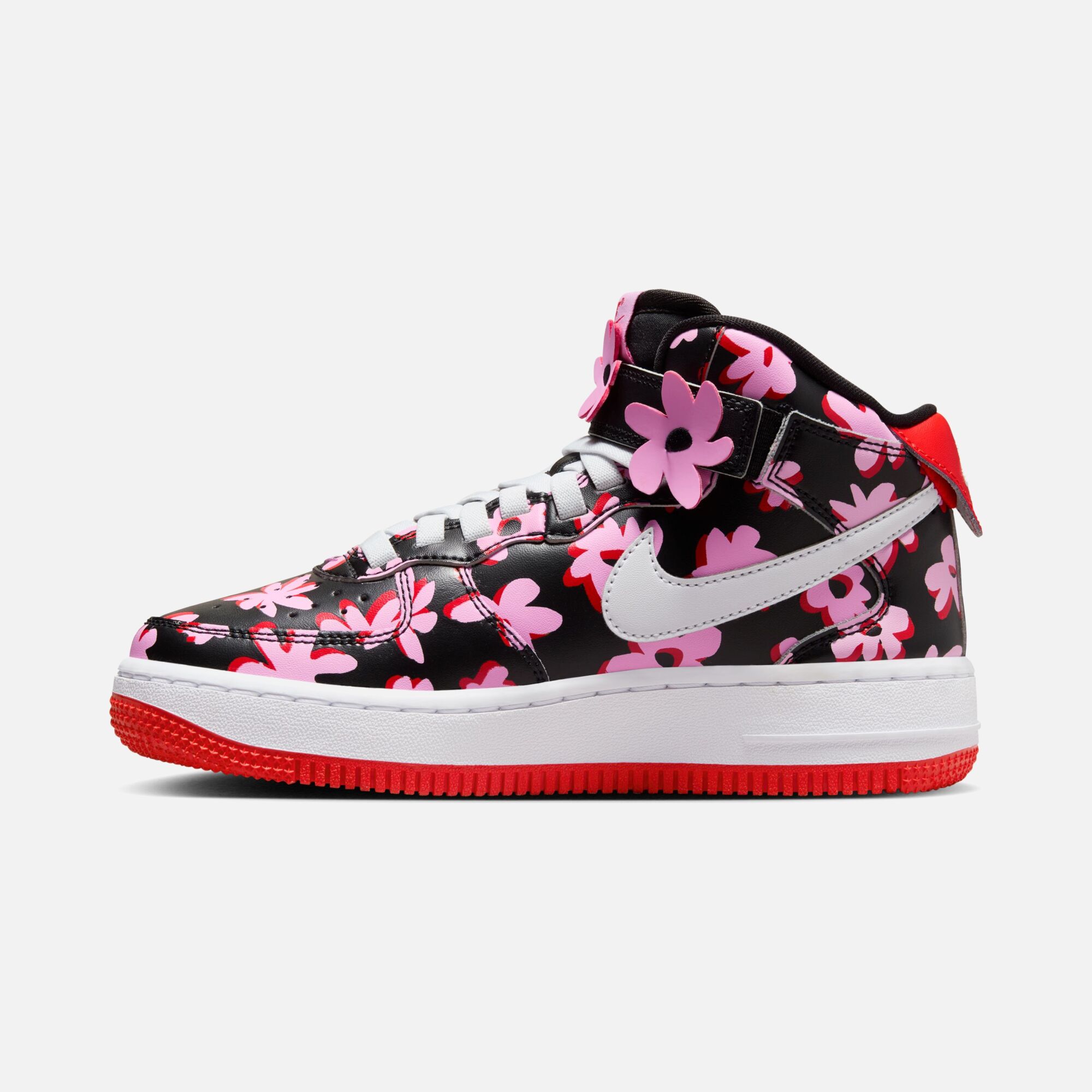 Nike Air Force 1 Mid EasyOn SE ''Flower Details'' (GS) Spor Ayakkabı